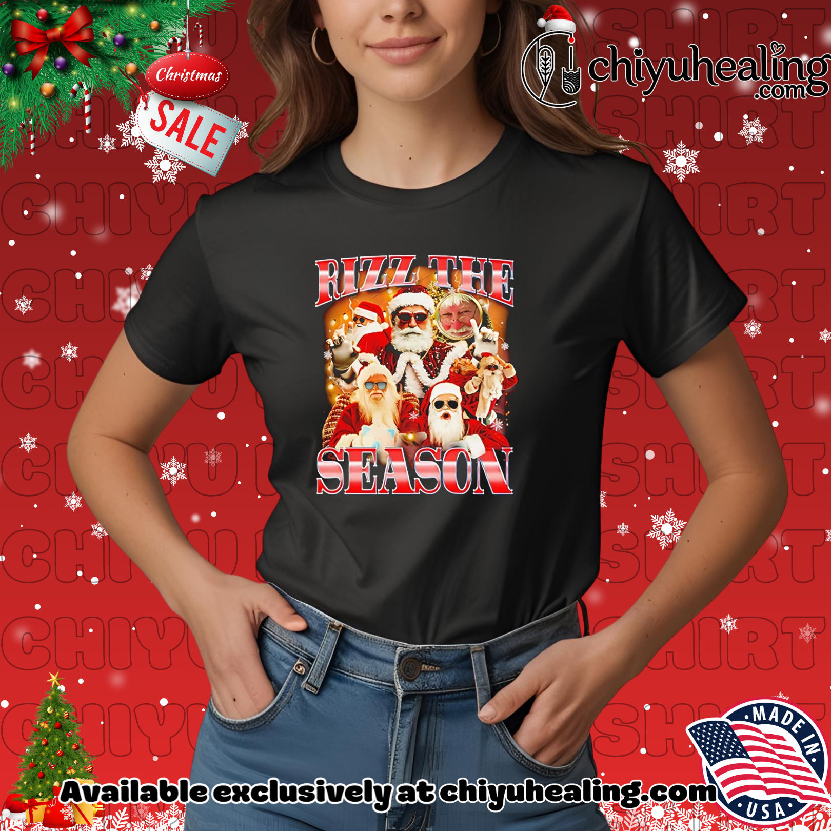 Rizz the Season Santa Christmas 2025 shirt, Hoodie, Sweatshirt, Poster Canvas, Mug, Ornaments 7 Rizz the Season Santa Christmas 2025 shirt, Hoodie, Sweatshirt, Poster Canvas, Mug, Ornaments