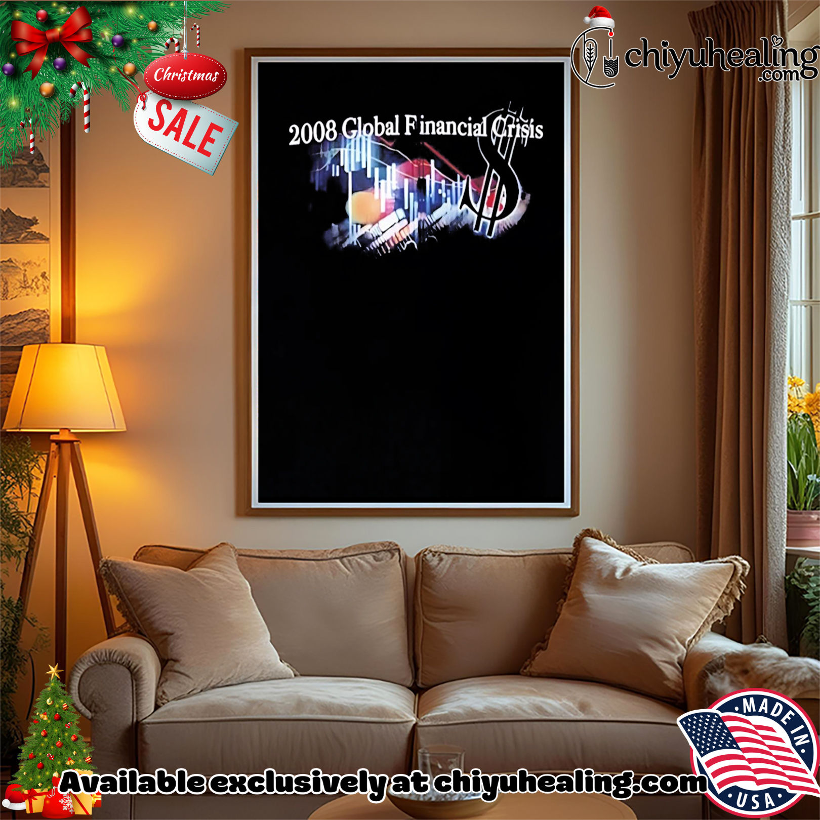 Rob Dillingham wearing 2008 Global Financial Crisis shirt, Hoodie, Sweatshirt, Poster Canvas, Mug, Ornaments Rob Dillingham wearing 2008 Global Financial Crisis shirt, Hoodie, Sweatshirt, Poster Canvas, Mug, Ornaments