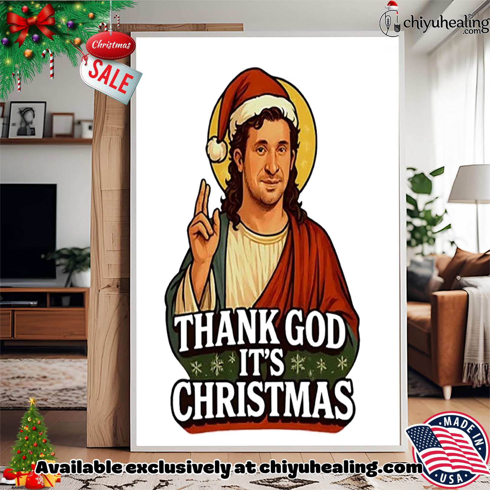 Robbie Fowler Jesus Thank God It's Christmas Christmas ornament, Hoodie, Sweatshirt, Poster Canvas, Mug, Ornaments 15 Robbie Fowler Jesus Thank God Its Christmas Christmas ornament Hoodie Sweatshirt Tank Top