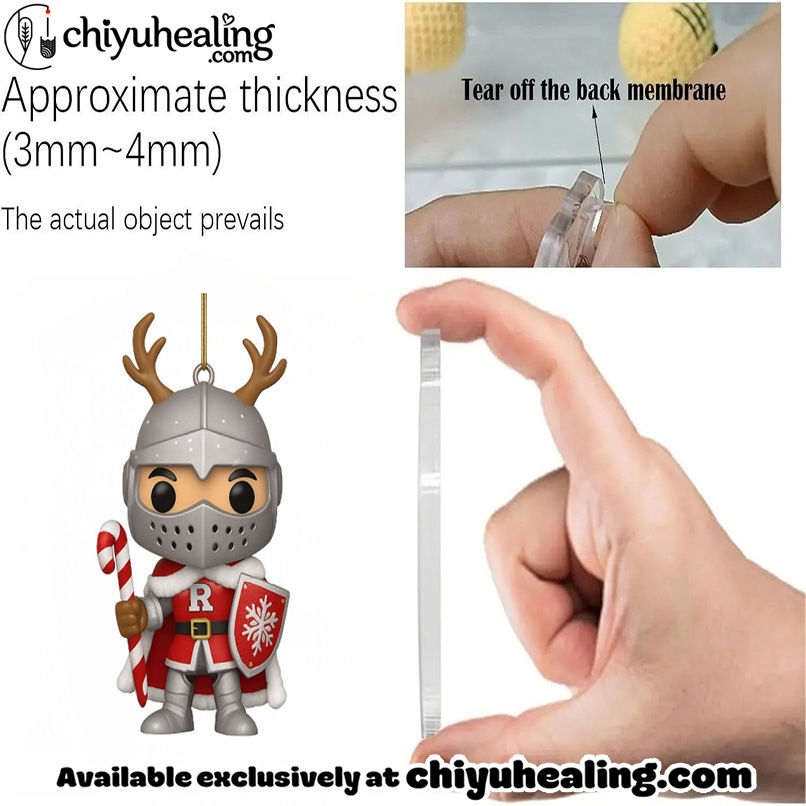 Rutgers Scarlet Knights 156th Anniversary Advent Calendar, Christmas Countdown Advent Calendar Gift Box with 24 Acrylic Ornaments 3 Rutgers Scarlet Knights 156th Anniversary Advent Calendar, Christmas Countdown Advent Calendar Gift Box with 24 Acrylic Ornaments