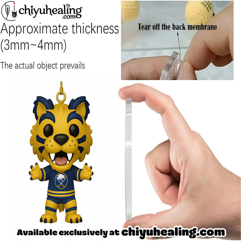 Sabres 55th Anniversary Advent Calendar 2025, Christmas Countdown Advent Calendar Gift Box with 24 Acrylic Ornaments 3 Sabres 55th Anniversary Advent Calendar 2025, Christmas Countdown Advent Calendar Gift Box with 24 Acrylic Ornaments