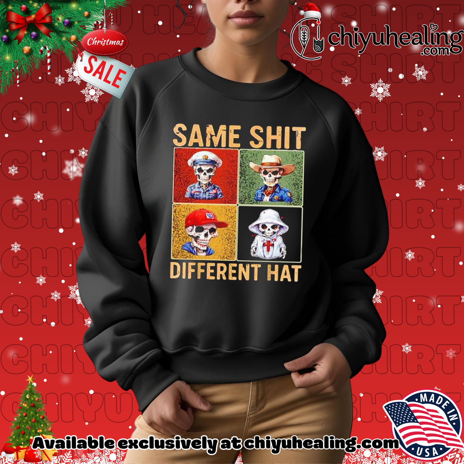 Same Shirt Different Hat skeleton shirt, Hoodie, Sweatshirt, Poster Canvas, Mug, Ornaments Same Shirt Different Hat skeleton shirt, Hoodie, Sweatshirt, Poster Canvas, Mug, Ornaments