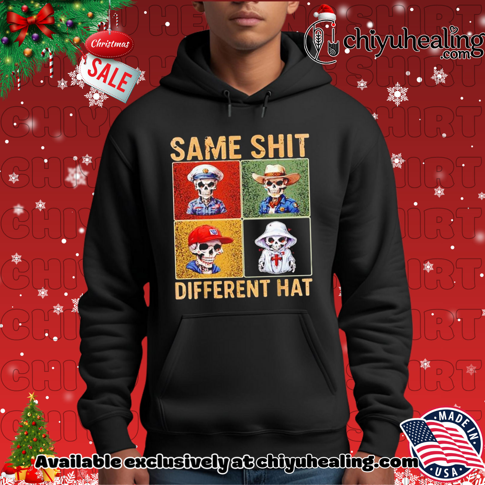 Same Shirt Different Hat skeleton shirt, Hoodie, Sweatshirt, Poster Canvas, Mug, Ornaments 2 Same Shirt Different Hat skeleton shirt, Hoodie, Sweatshirt, Poster Canvas, Mug, Ornaments