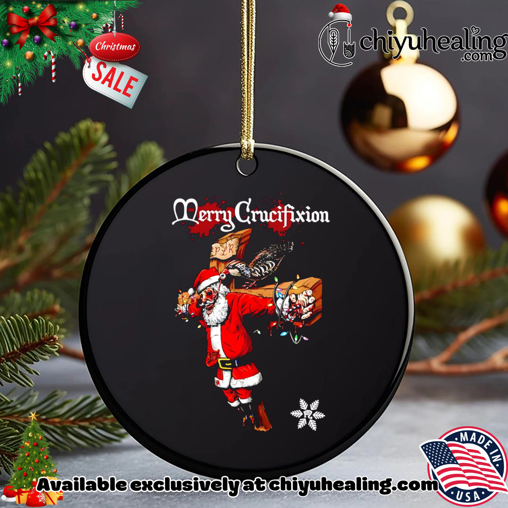 Santa Claus Merry Crucifixion Christmas graphic shirt, Hoodie, Sweatshirt, Poster Canvas, Mug, Ornaments 5 Santa Claus Merry Crucifixion Christmas graphic shirt, Hoodie, Sweatshirt, Poster Canvas, Mug, Ornaments