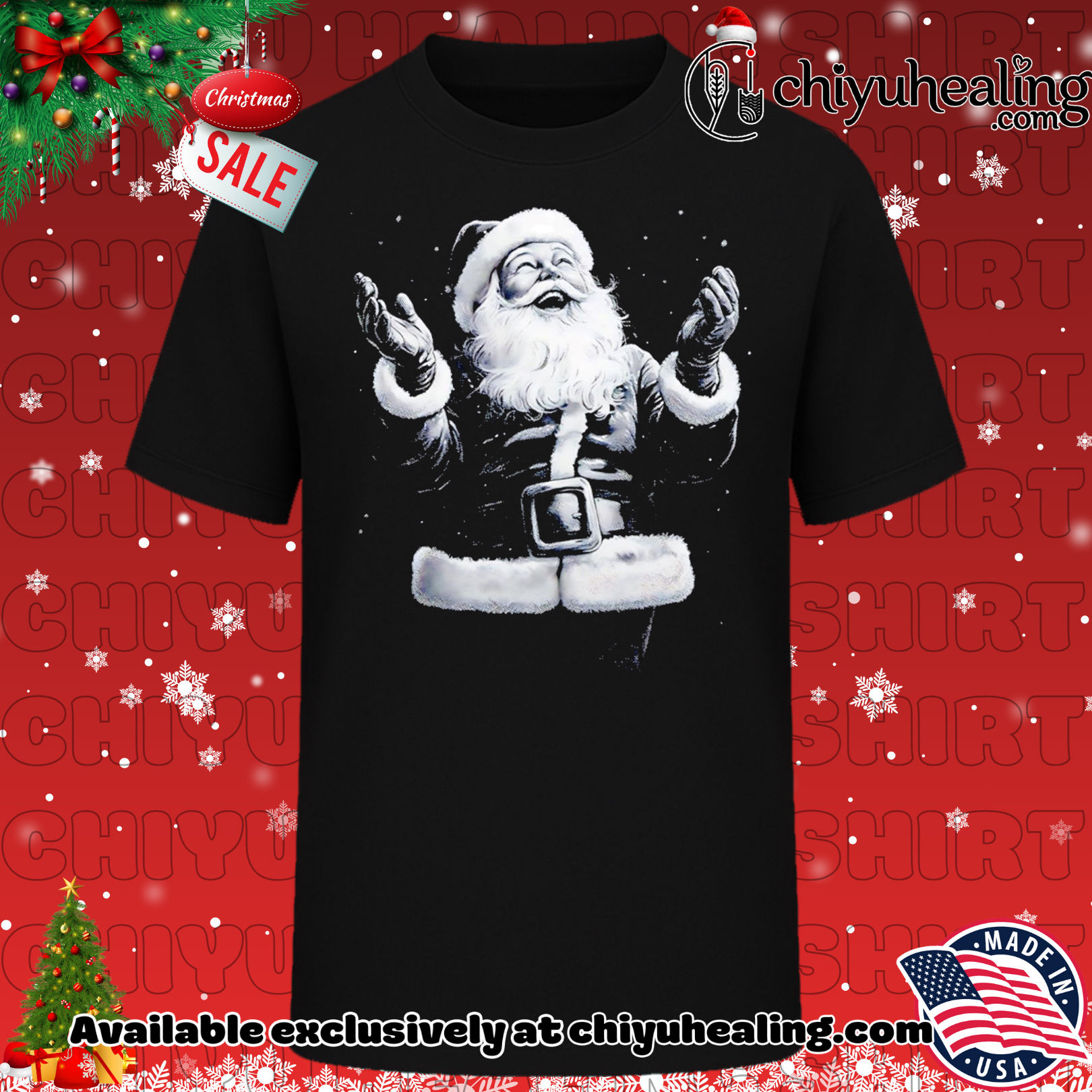 Santa&#039;s Magic Heavy Blend shirt, Hoodie, Sweatshirt, Poster Canvas, Mug, Ornaments
