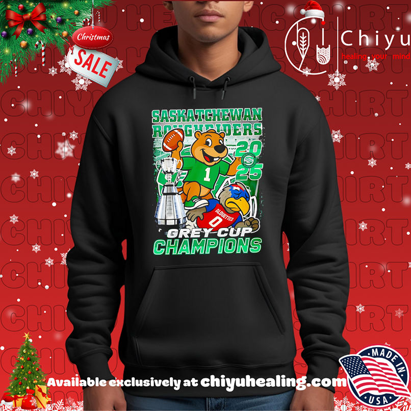 Saskatchewan Roughriders 2025 Grey Cup Champions mascot shirt, Hoodie, Sweatshirt, Poster Canvas, Mug, Ornaments 2 Saskatchewan Roughriders 2025 Grey Cup Champions mascot shirt, Hoodie, Sweatshirt, Poster Canvas, Mug, Ornaments