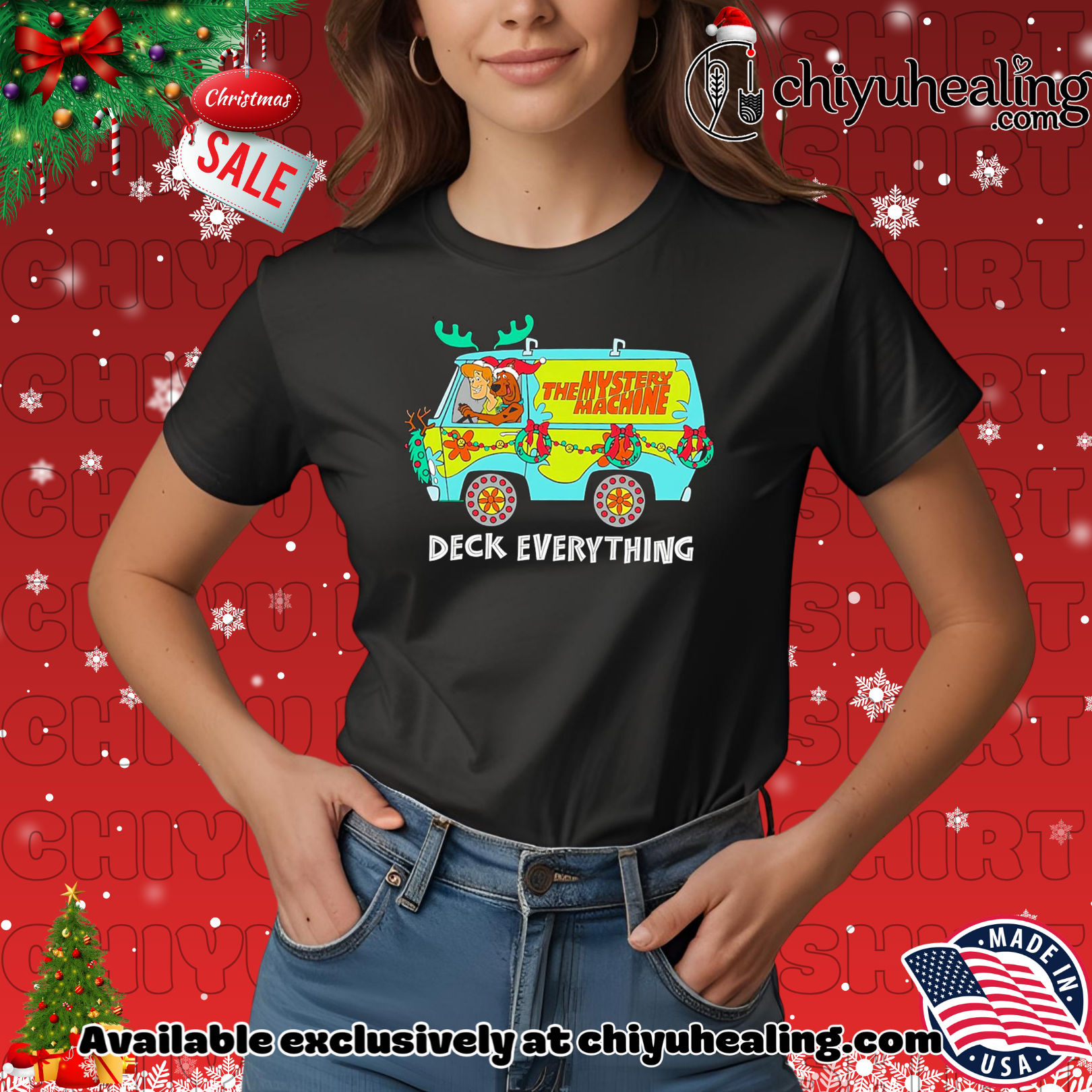 Scooby Doo Christmas The Mystery Machine Deck Everything shirt, Hoodie, Sweatshirt, Poster Canvas, Mug, Ornaments 7 Scooby Doo Christmas The Mystery Machine Deck Everything shirt, Hoodie, Sweatshirt, Poster Canvas, Mug, Ornaments