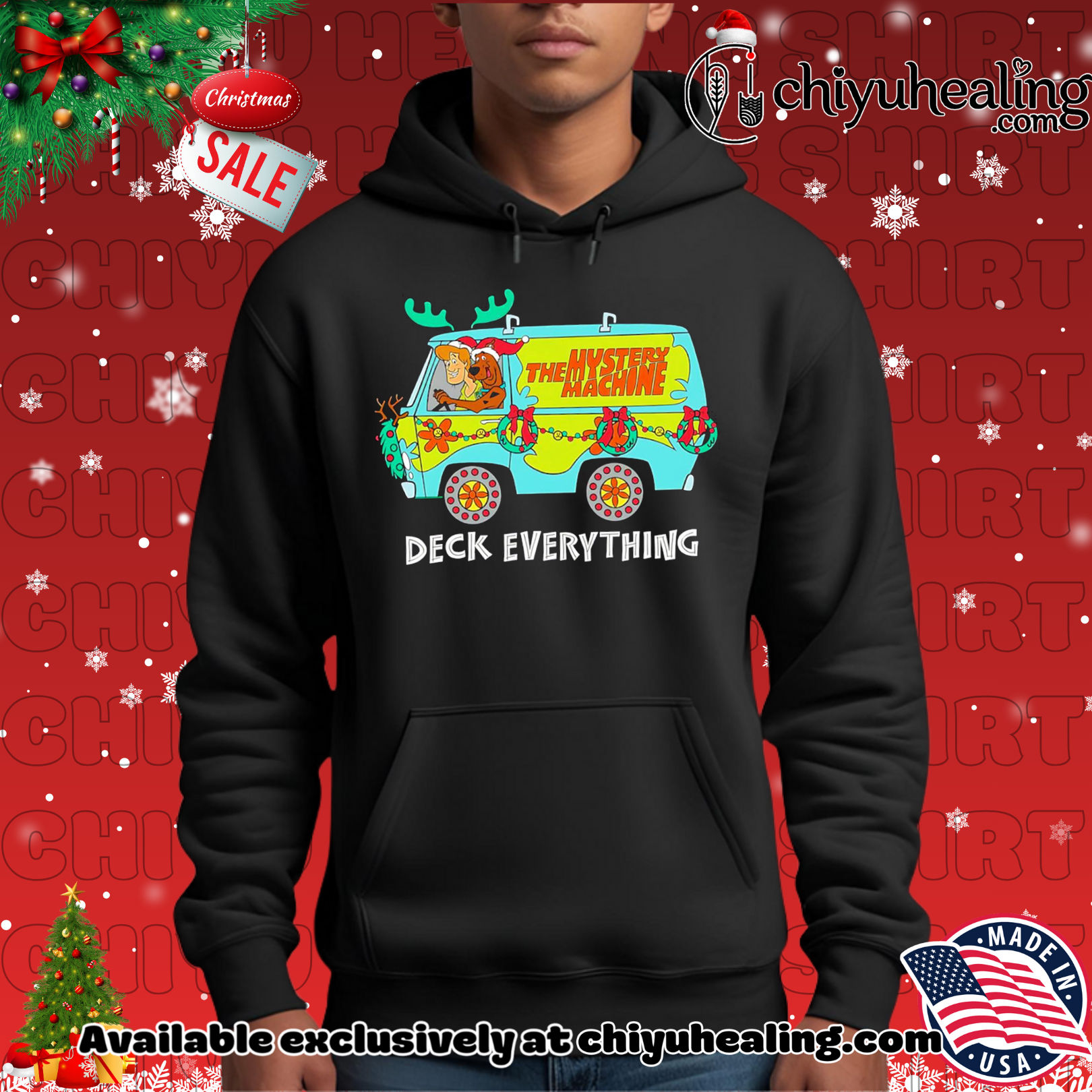 Scooby Doo Christmas The Mystery Machine Deck Everything shirt, Hoodie, Sweatshirt, Poster Canvas, Mug, Ornaments 2 Scooby Doo Christmas The Mystery Machine Deck Everything shirt, Hoodie, Sweatshirt, Poster Canvas, Mug, Ornaments
