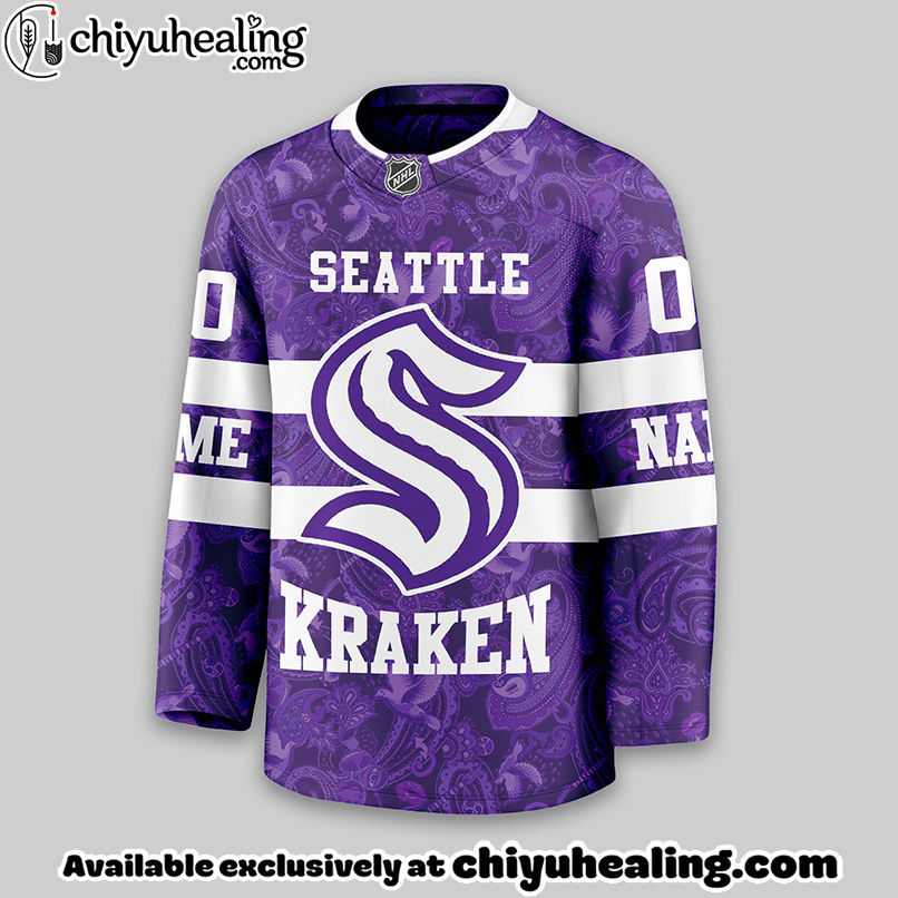 Seattle Kraken - Premium NHL Prince Hockey Jersey