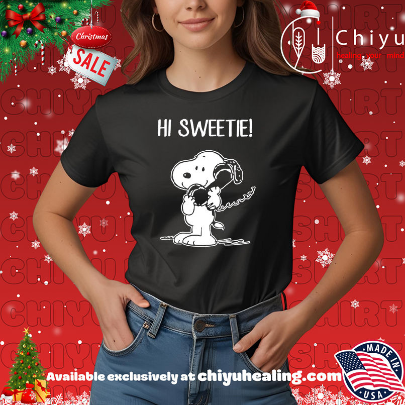 Snoopy Hi Sweetie shirt, Hoodie, Sweatshirt, Poster Canvas, Mug, Ornaments 7 Snoopy Hi Sweetie shirt, Hoodie, Sweatshirt, Poster Canvas, Mug, Ornaments
