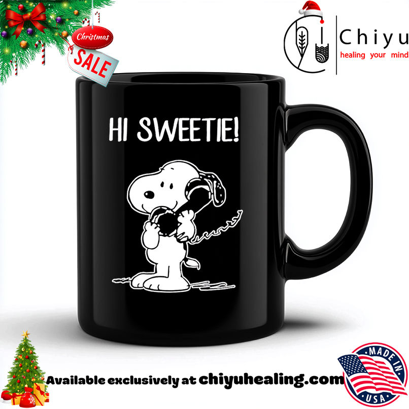 Snoopy Hi Sweetie shirt, Hoodie, Sweatshirt, Poster Canvas, Mug, Ornaments 6 Snoopy Hi Sweetie shirt, Hoodie, Sweatshirt, Poster Canvas, Mug, Ornaments