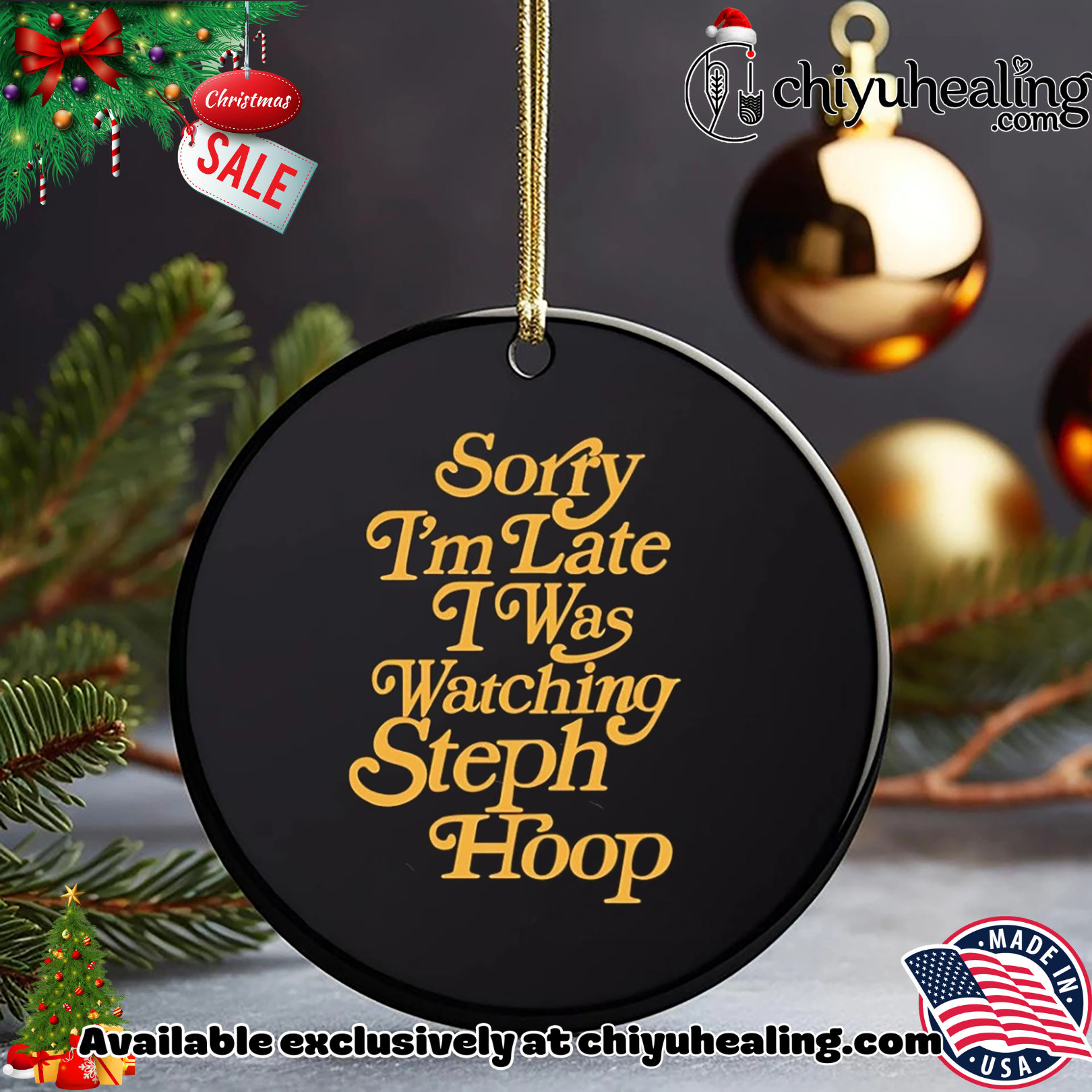 Sorry I'm late I was watching Steph Hoop shirt, Hoodie, Sweatshirt, Poster Canvas, Mug, Ornaments 5 Sorry I'm late I was watching Steph Hoop shirt, Hoodie, Sweatshirt, Poster Canvas, Mug, Ornaments