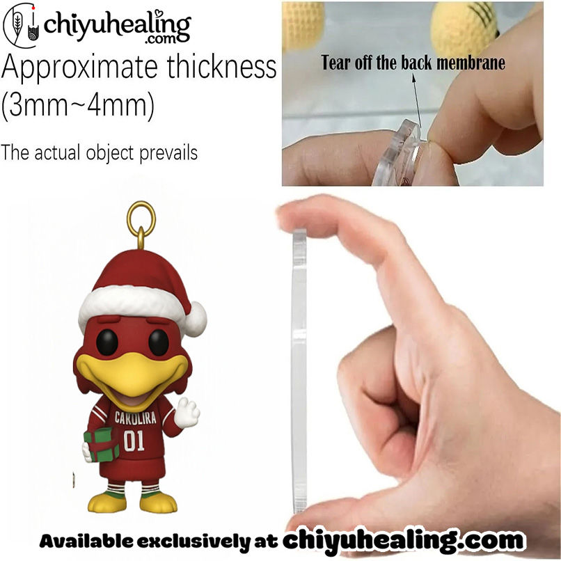 South Carolina Gamecocks 133rd Anniversary Advent Calendar, Christmas Countdown Advent Calendar Gift Box with 24 Acrylic Ornaments 3 South Carolina Gamecocks 133rd Anniversary Advent Calendar, Christmas Countdown Advent Calendar Gift Box with 24 Acrylic Ornaments