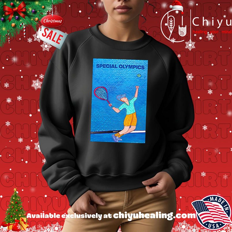 Special Olympics Oliver Wihardja Tennis shirt, Hoodie, Sweatshirt, Poster Canvas, Mug, Ornaments Special Olympics Oliver Wihardja Tennis shirt, Hoodie, Sweatshirt, Poster Canvas, Mug, Ornaments
