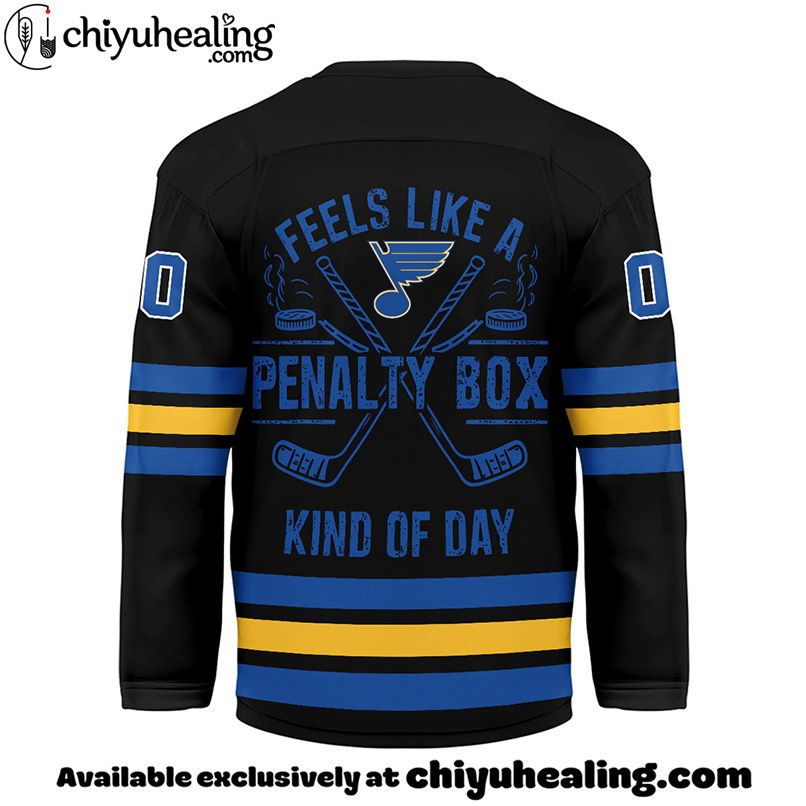 St. Louis Blues - Premium NHL Feels Like a Penalty Day Long Jersey