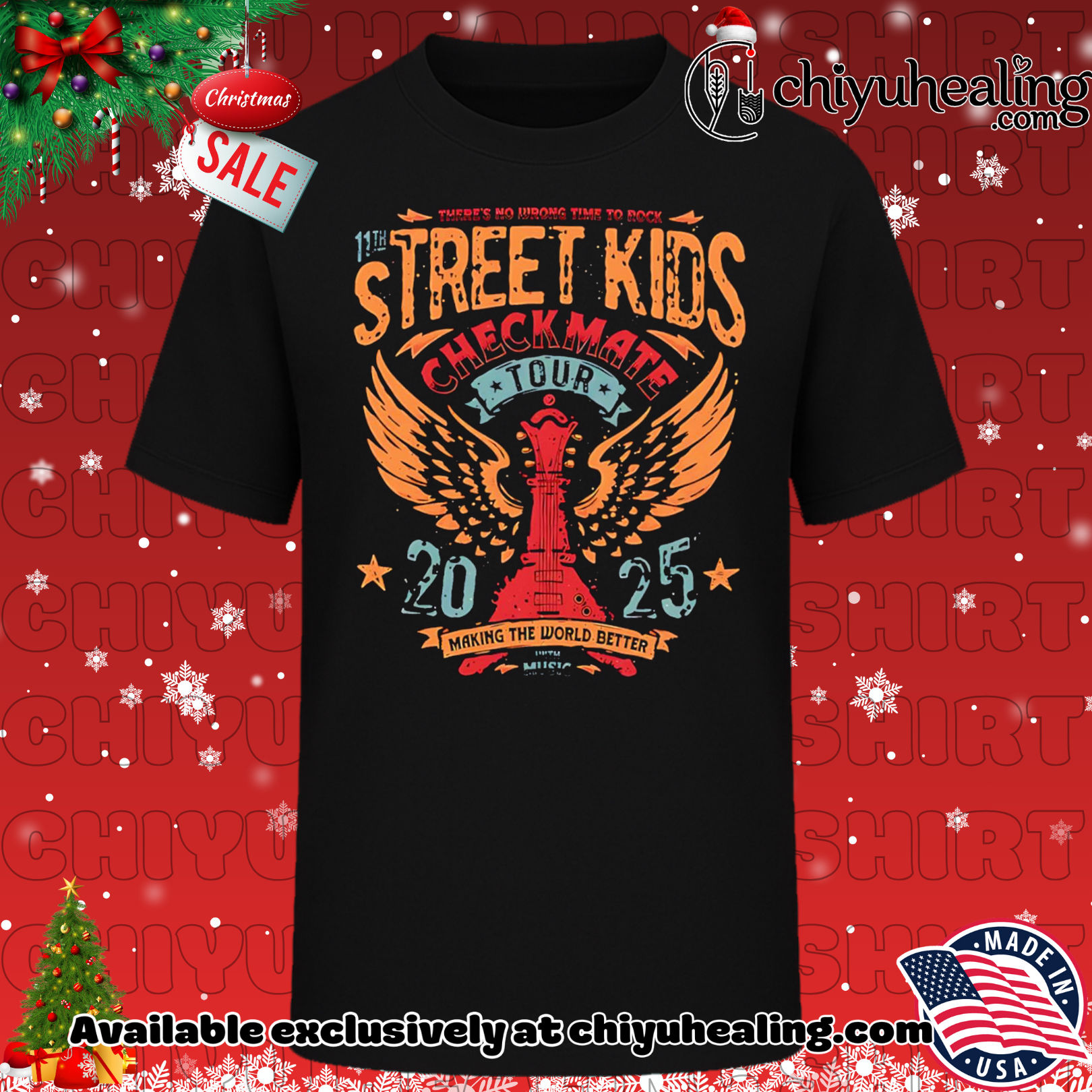 Street Kids Checkmate Tour 2025 making the world better shirt, Hoodie, Sweatshirt, Poster Canvas, Mug, Ornaments