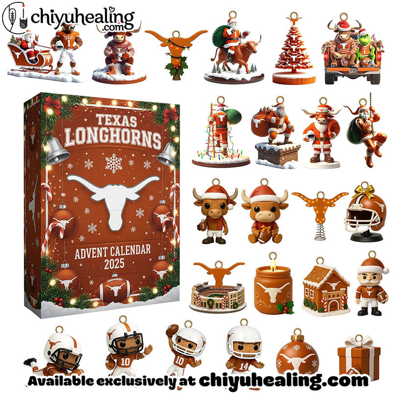 TLS Festive Collectibles Premium Advent Calendar 2025, Christmas Countdown Advent Calendar Gift Box with 24 Acrylic Ornaments