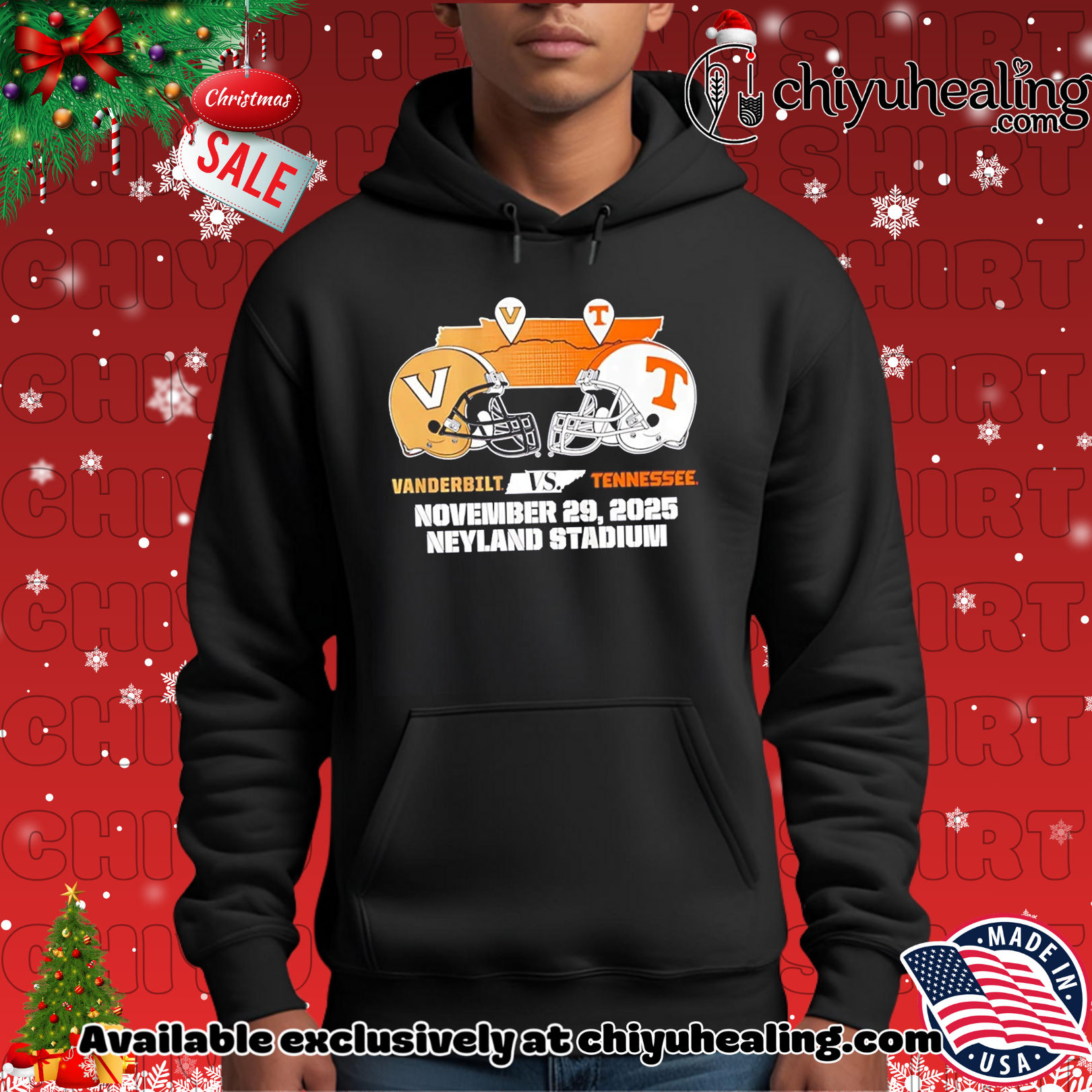 Tennessee Volunteers vs Vanderbilt Commodores 2025 Matchup helmets shirt, Hoodie, Sweatshirt, Poster Canvas, Mug, Ornaments