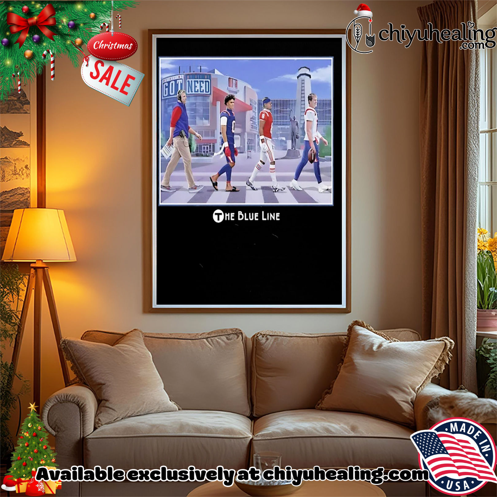 The Blue Line 2026 New England Patriots abbey road shirt, Hoodie, Sweatshirt, Poster Canvas, Mug, Ornaments The Blue Line 2026 New England Patriots abbey road shirt, Hoodie, Sweatshirt, Poster Canvas, Mug, Ornaments
