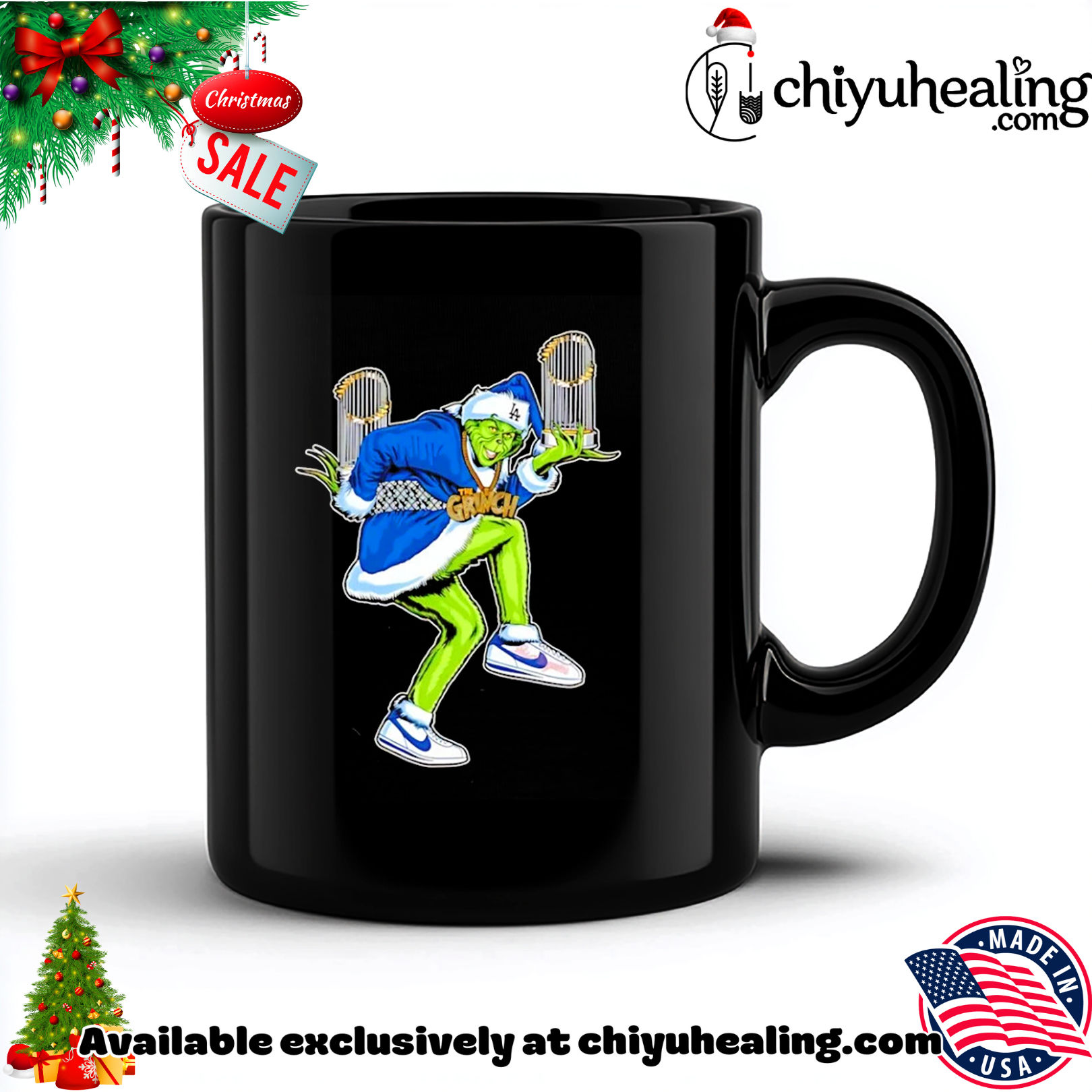 The Grinch LA Dodgers 2025 WS Champions trophy Christmas shirt, Hoodie, Sweatshirt, Poster Canvas, Mug, Ornaments 6 The Grinch LA Dodgers 2025 WS Champions trophy Christmas shirt, Hoodie, Sweatshirt, Poster Canvas, Mug, Ornaments