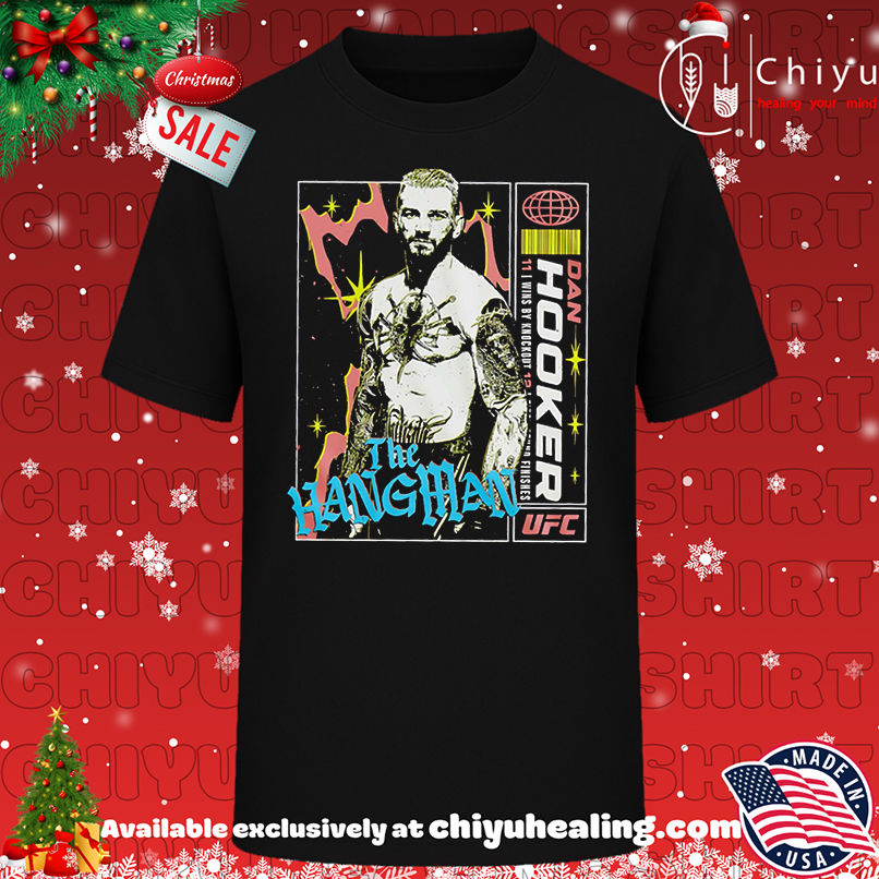 The Hangman Dan Hooker UFC retro shirt, Hoodie, Sweatshirt, Poster Canvas, Mug, Ornaments