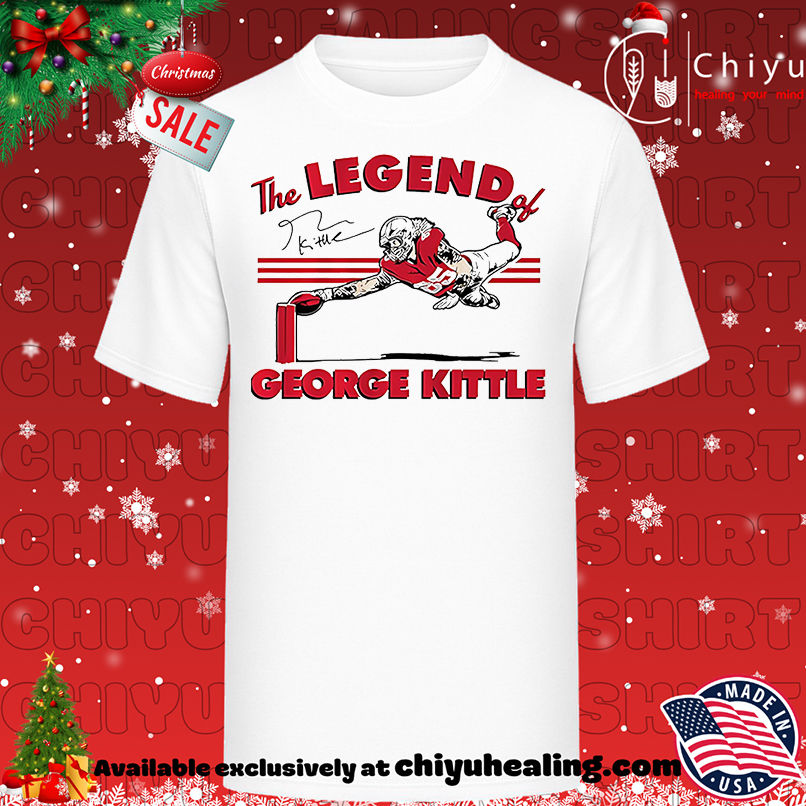 The Legend Of George Kittle Shirt, Hoodie, Sweatshirt, Poster Canvas, Mug, Ornaments