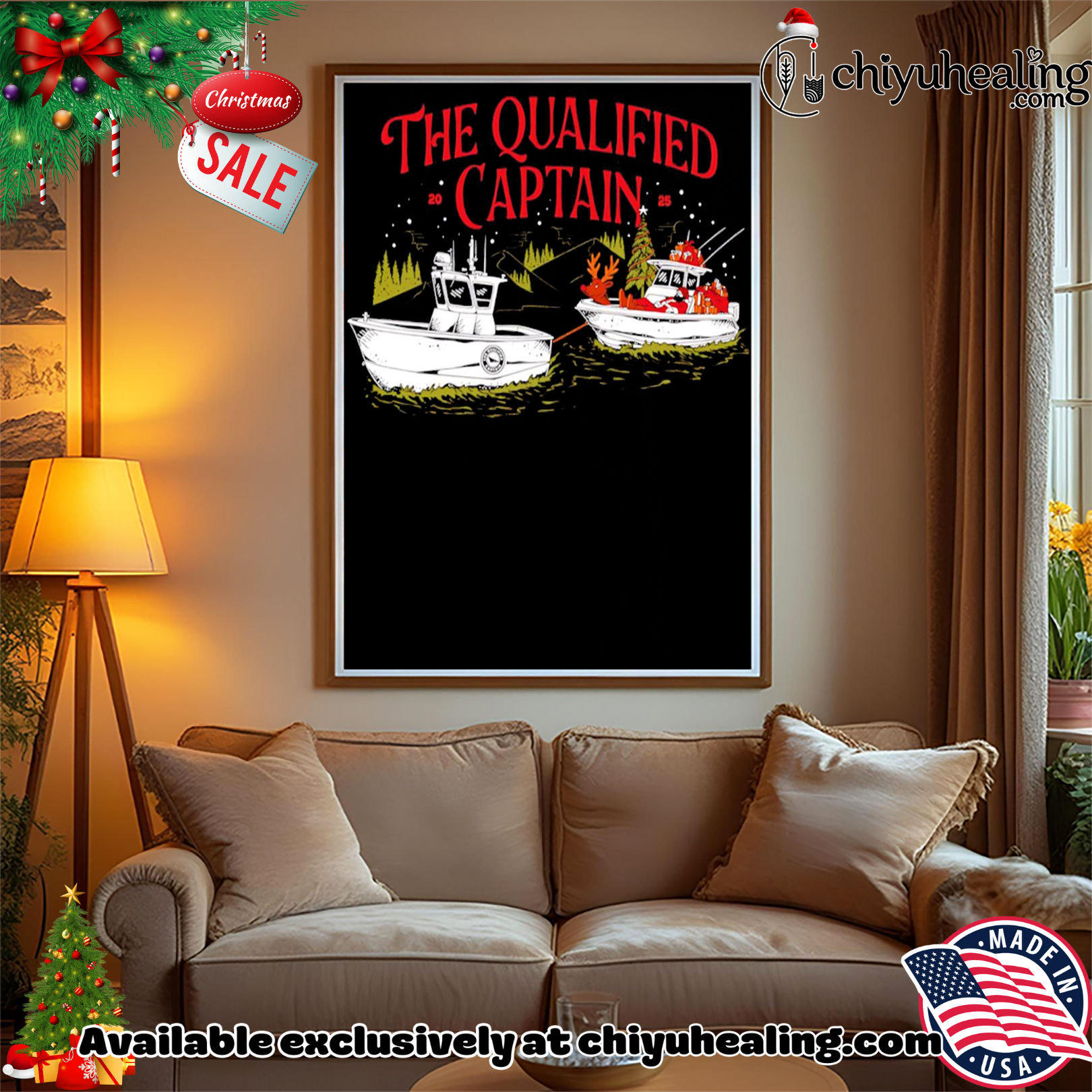 The Qualified Captain Santa Christmas 2025 shirt, Hoodie, Sweatshirt, Poster Canvas, Mug, Ornaments The Qualified Captain Santa Christmas 2025 shirt, Hoodie, Sweatshirt, Poster Canvas, Mug, Ornaments