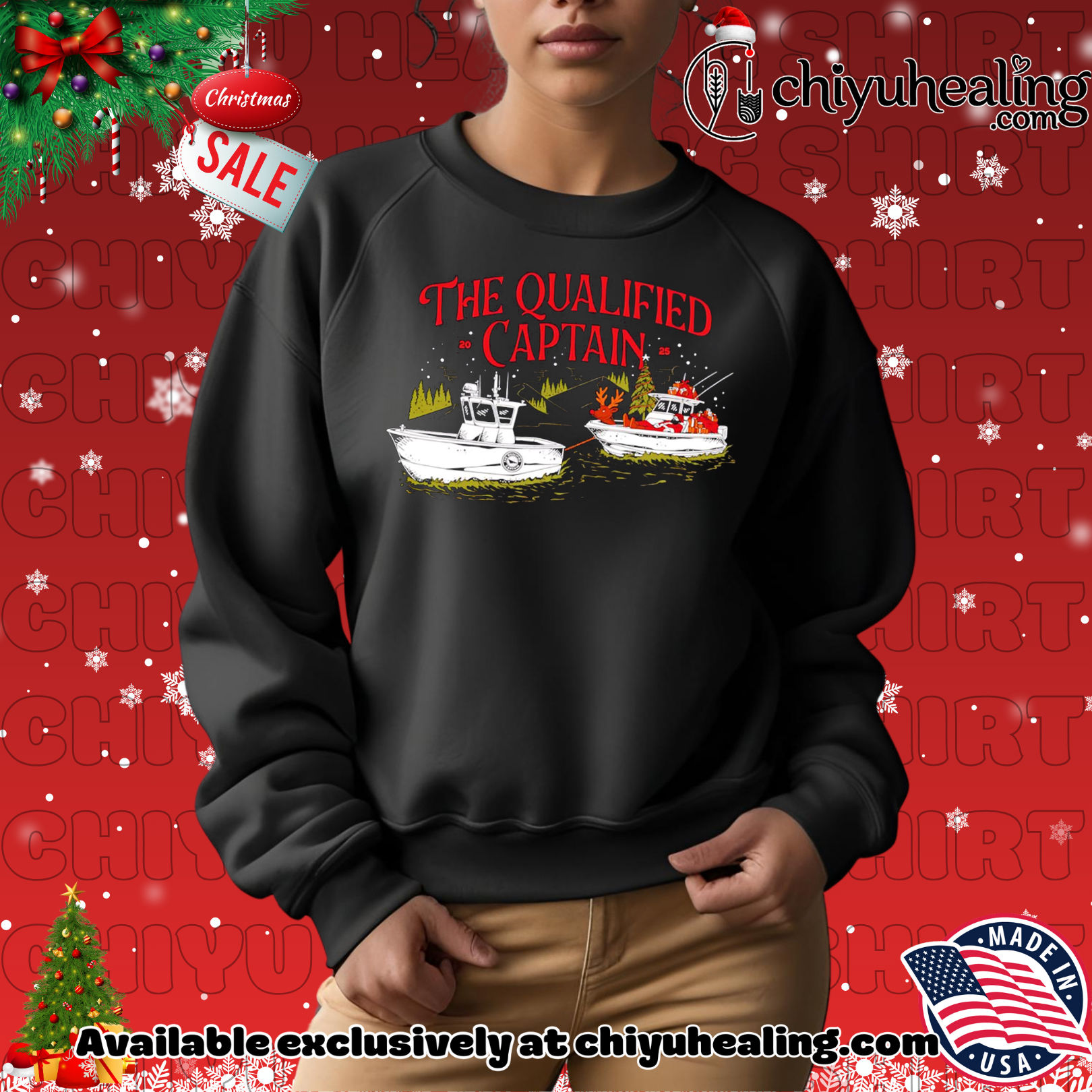 The Qualified Captain Santa Christmas 2025 shirt, Hoodie, Sweatshirt, Poster Canvas, Mug, Ornaments The Qualified Captain Santa Christmas 2025 shirt, Hoodie, Sweatshirt, Poster Canvas, Mug, Ornaments