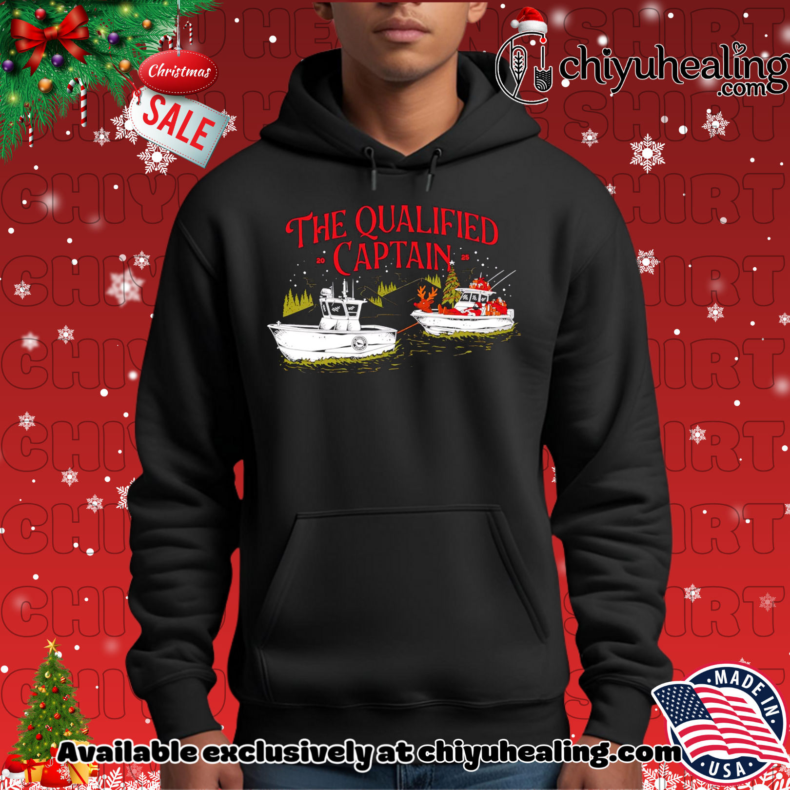 The Qualified Captain Santa Christmas 2025 shirt, Hoodie, Sweatshirt, Poster Canvas, Mug, Ornaments 2 The Qualified Captain Santa Christmas 2025 shirt, Hoodie, Sweatshirt, Poster Canvas, Mug, Ornaments