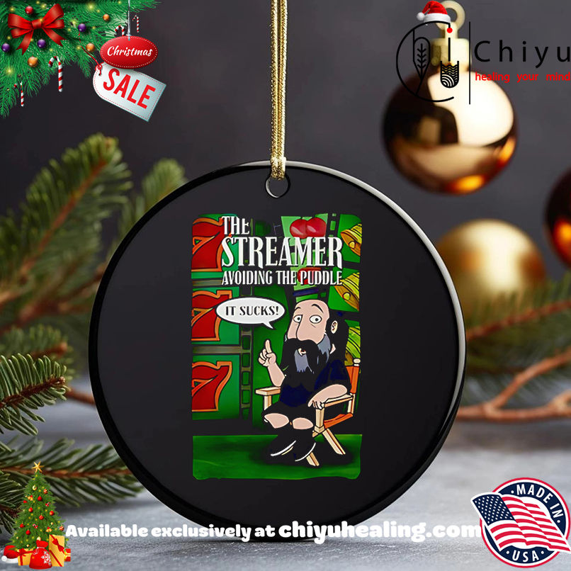 The Streamer Avoiding The Puddle Shirt, Hoodie, Sweatshirt, Poster Canvas, Mug, Ornaments 5 The Streamer Avoiding The Puddle Shirt, Hoodie, Sweatshirt, Poster Canvas, Mug, Ornaments