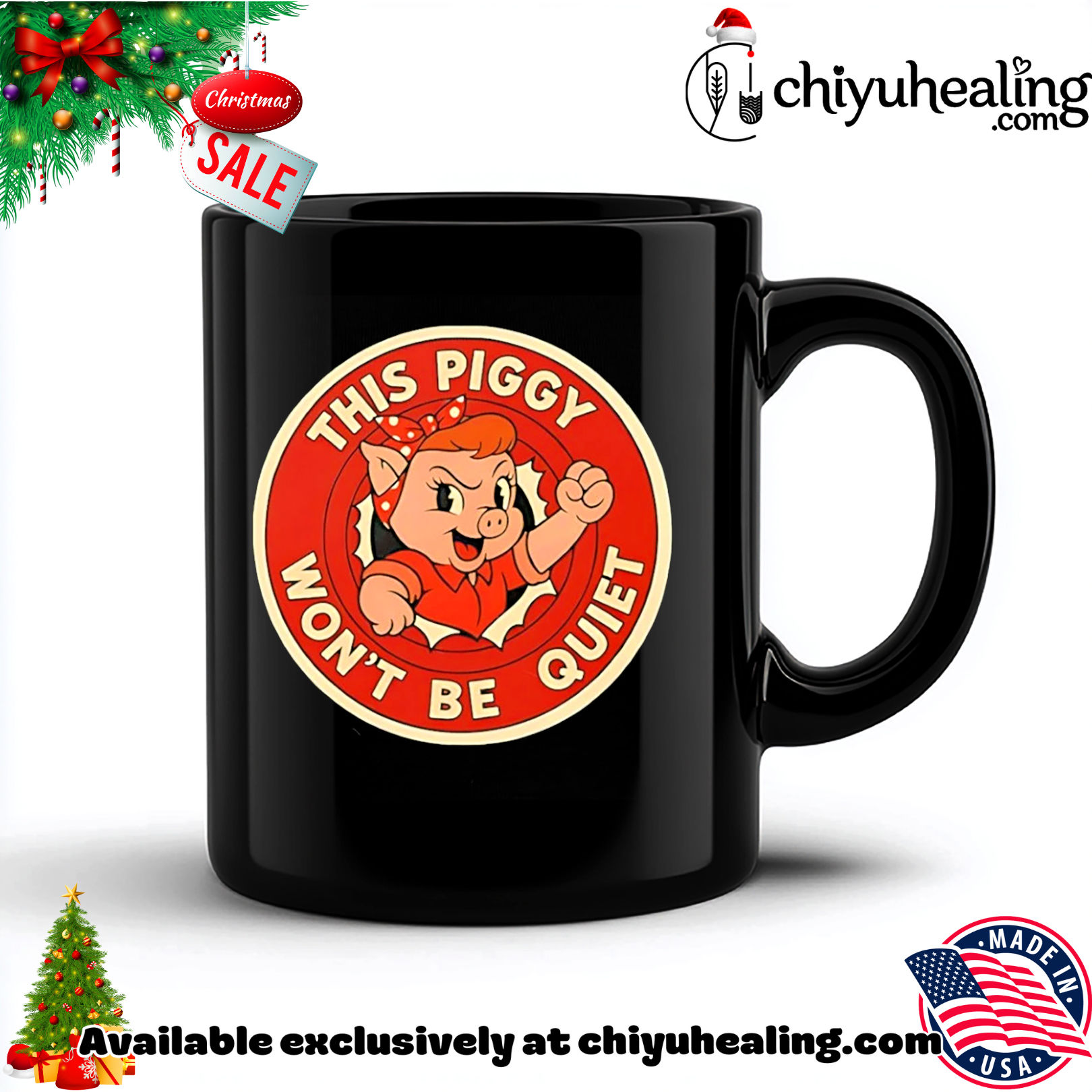 This piggy won't be quiet Trump shirt, Hoodie, Sweatshirt, Poster Canvas, Mug, Ornaments 6 This piggy won't be quiet Trump shirt, Hoodie, Sweatshirt, Poster Canvas, Mug, Ornaments