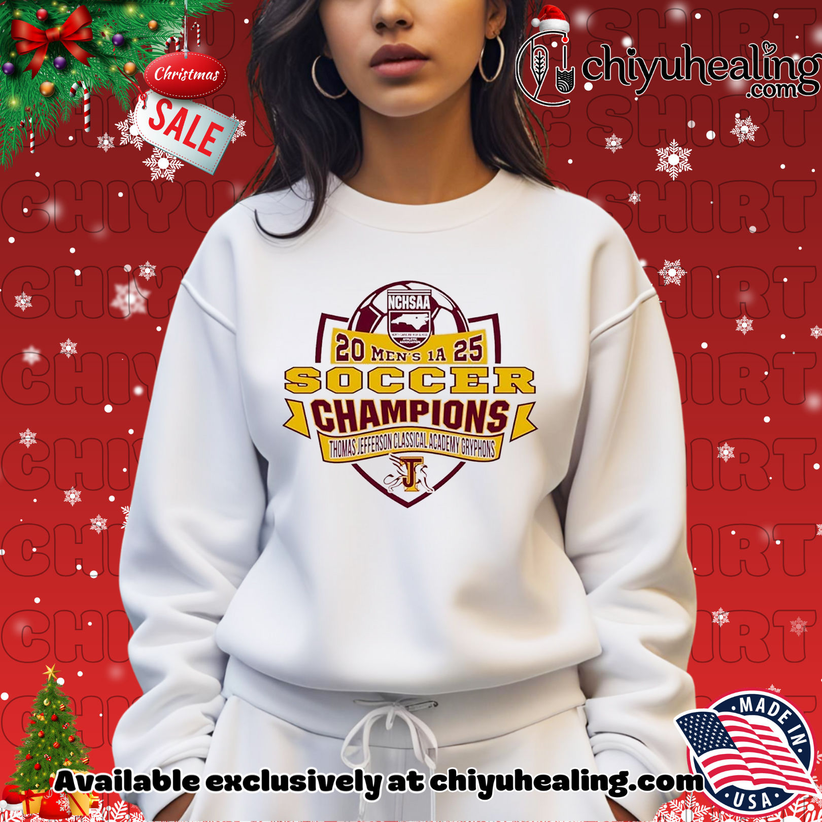Thomas Jefferson Classical Academy Gryphons NCHSAA Soccer Division1A Champions 2025 Christmas ornament, Hoodie, Sweatshirt, Poster Canvas, Mug, Ornaments Thomas Jefferson Classical Academy Gryphons NCHSAA Soccer Division1A Champions 2025 Christmas ornament, Hoodie, Sweatshirt, Poster Canvas, Mug, Ornaments