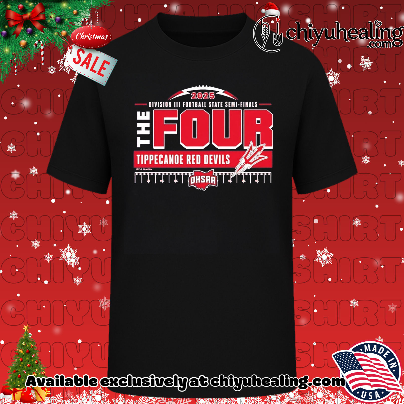 Tippecanoe Red Devils 2025 MHSAA Football D3 The Four shirt, Hoodie, Sweatshirt, Poster Canvas, Mug, Ornaments 6 Tippecanoe Red Devils 2025 MHSAA Football D3 The Four shirt, Hoodie, Sweatshirt, Poster Canvas, Mug, Ornaments