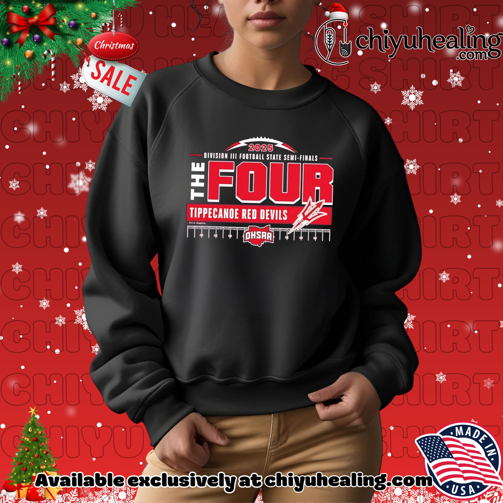 Tippecanoe Red Devils 2025 MHSAA Football D3 The Four shirt, Hoodie, Sweatshirt, Poster Canvas, Mug, Ornaments 2 Tippecanoe Red Devils 2025 MHSAA Football D3 The Four shirt, Hoodie, Sweatshirt, Poster Canvas, Mug, Ornaments