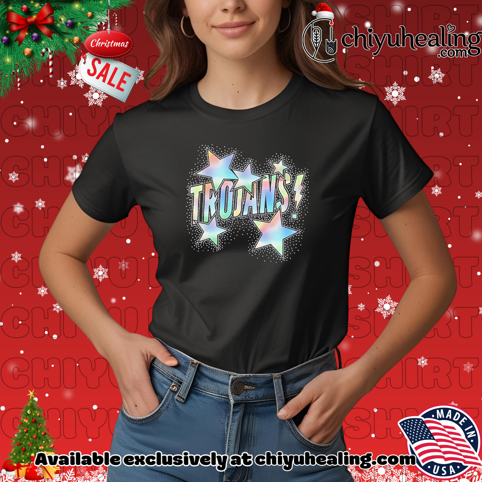 Trojans glitter effect and stars around style shirt, Hoodie, Sweatshirt, Poster Canvas, Mug, Ornaments 7 Trojans glitter effect and stars around style shirt, Hoodie, Sweatshirt, Poster Canvas, Mug, Ornaments