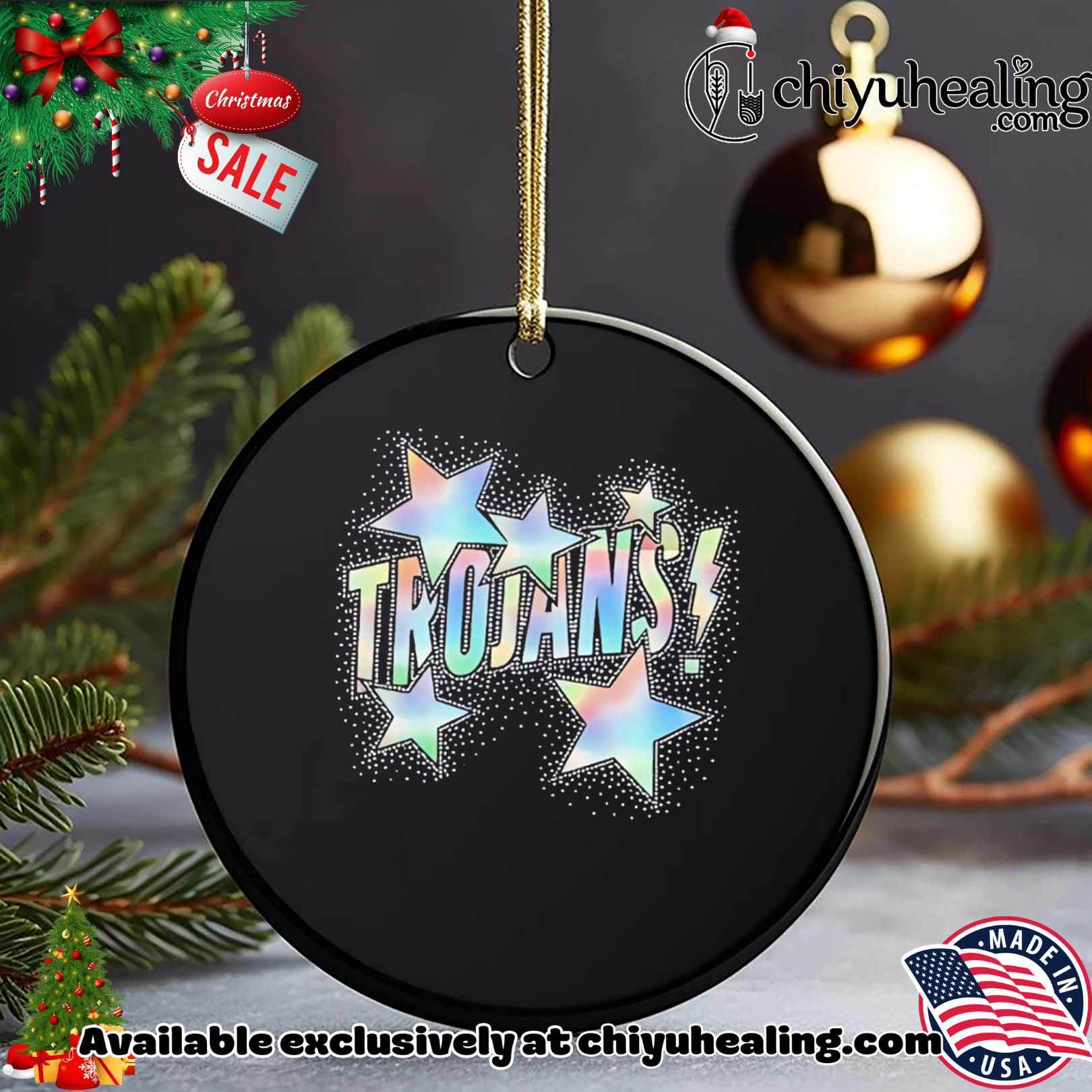 Trojans glitter effect and stars around style shirt, Hoodie, Sweatshirt, Poster Canvas, Mug, Ornaments 5 Trojans glitter effect and stars around style shirt, Hoodie, Sweatshirt, Poster Canvas, Mug, Ornaments