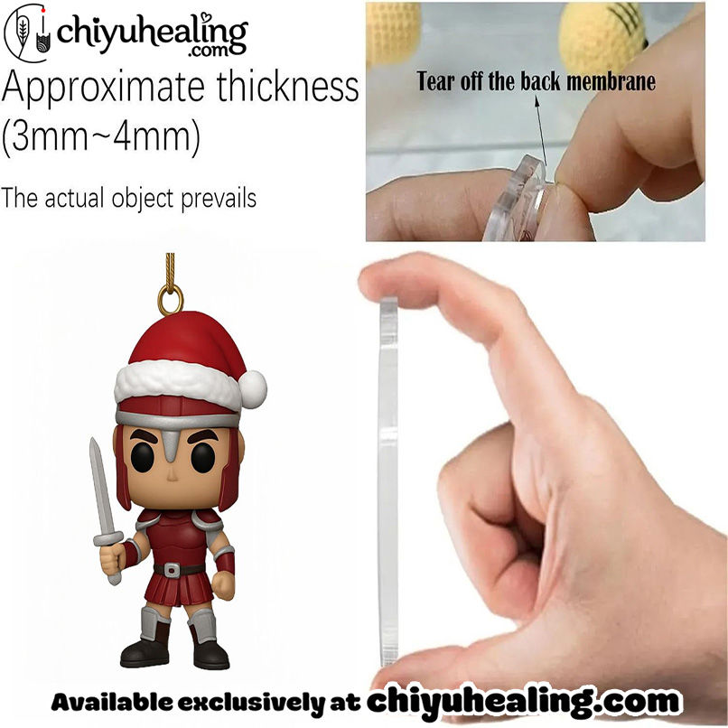 Troy Trojans 116th Anniversary Advent Calendar, Christmas Countdown Advent Calendar Gift Box with 24 Acrylic Ornaments 3 Troy Trojans 116th Anniversary Advent Calendar, Christmas Countdown Advent Calendar Gift Box with 24 Acrylic Ornaments