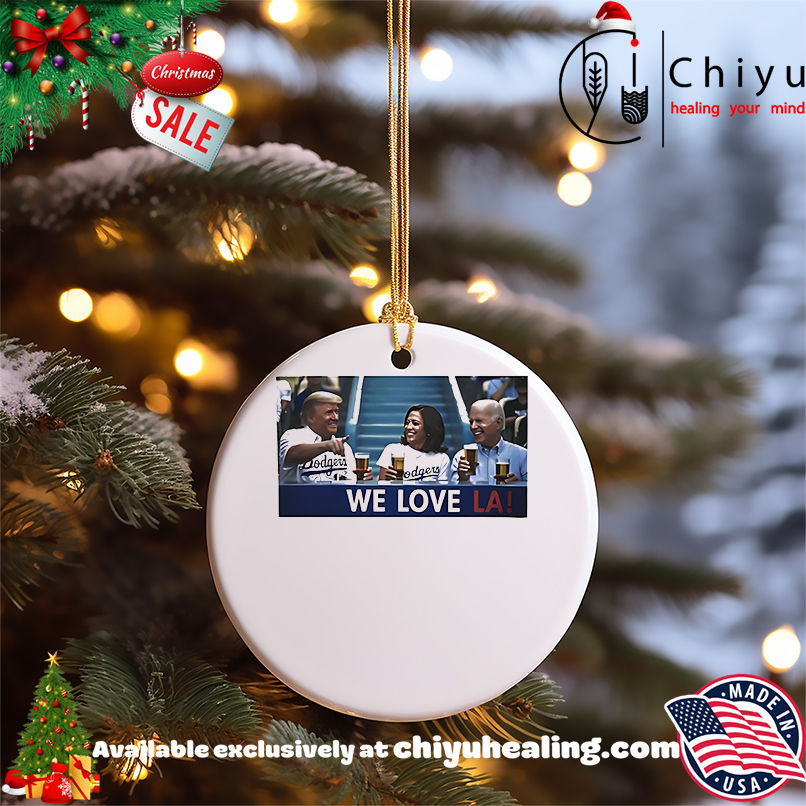 Trump Biden Kamala We Love LA Dodgers Shirt, Hoodie, Sweatshirt, Poster Canvas, Mug, Ornaments 5 Trump Biden Kamala We Love LA Dodgers Shirt, Hoodie, Sweatshirt, Poster Canvas, Mug, Ornaments