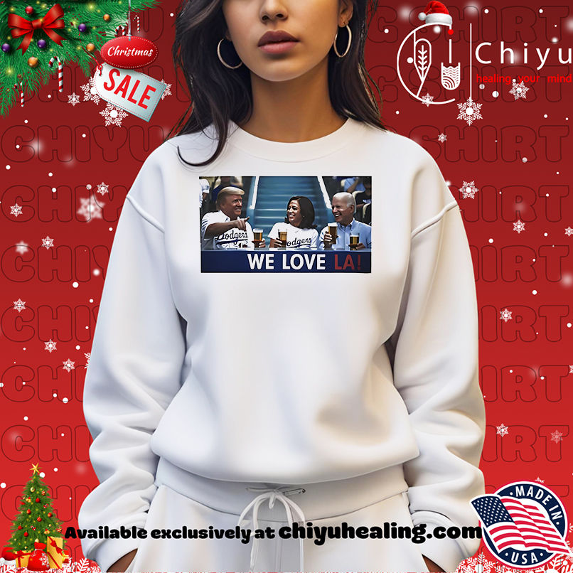 Trump Biden Kamala We Love LA Dodgers Shirt, Hoodie, Sweatshirt, Poster Canvas, Mug, Ornaments Trump Biden Kamala We Love LA Dodgers Shirt, Hoodie, Sweatshirt, Poster Canvas, Mug, Ornaments
