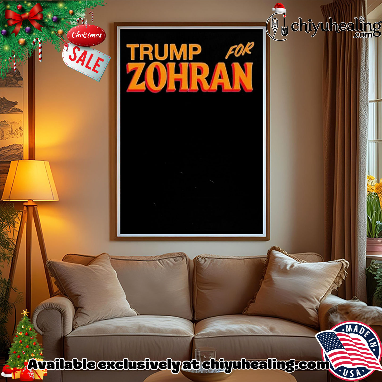 Trump For Zohran shirt, Hoodie, Sweatshirt, Poster Canvas, Mug, Ornaments Trump For Zohran shirt, Hoodie, Sweatshirt, Poster Canvas, Mug, Ornaments