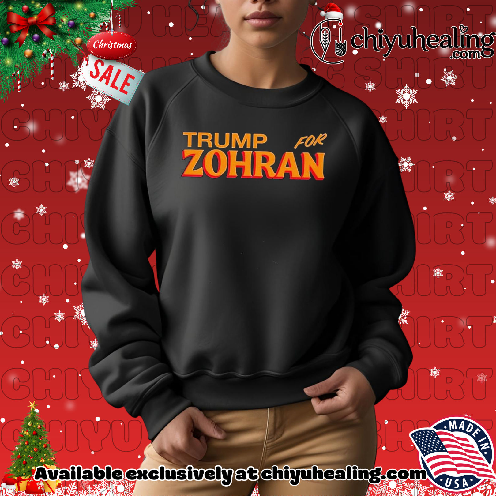 Trump For Zohran shirt, Hoodie, Sweatshirt, Poster Canvas, Mug, Ornaments Trump For Zohran shirt, Hoodie, Sweatshirt, Poster Canvas, Mug, Ornaments