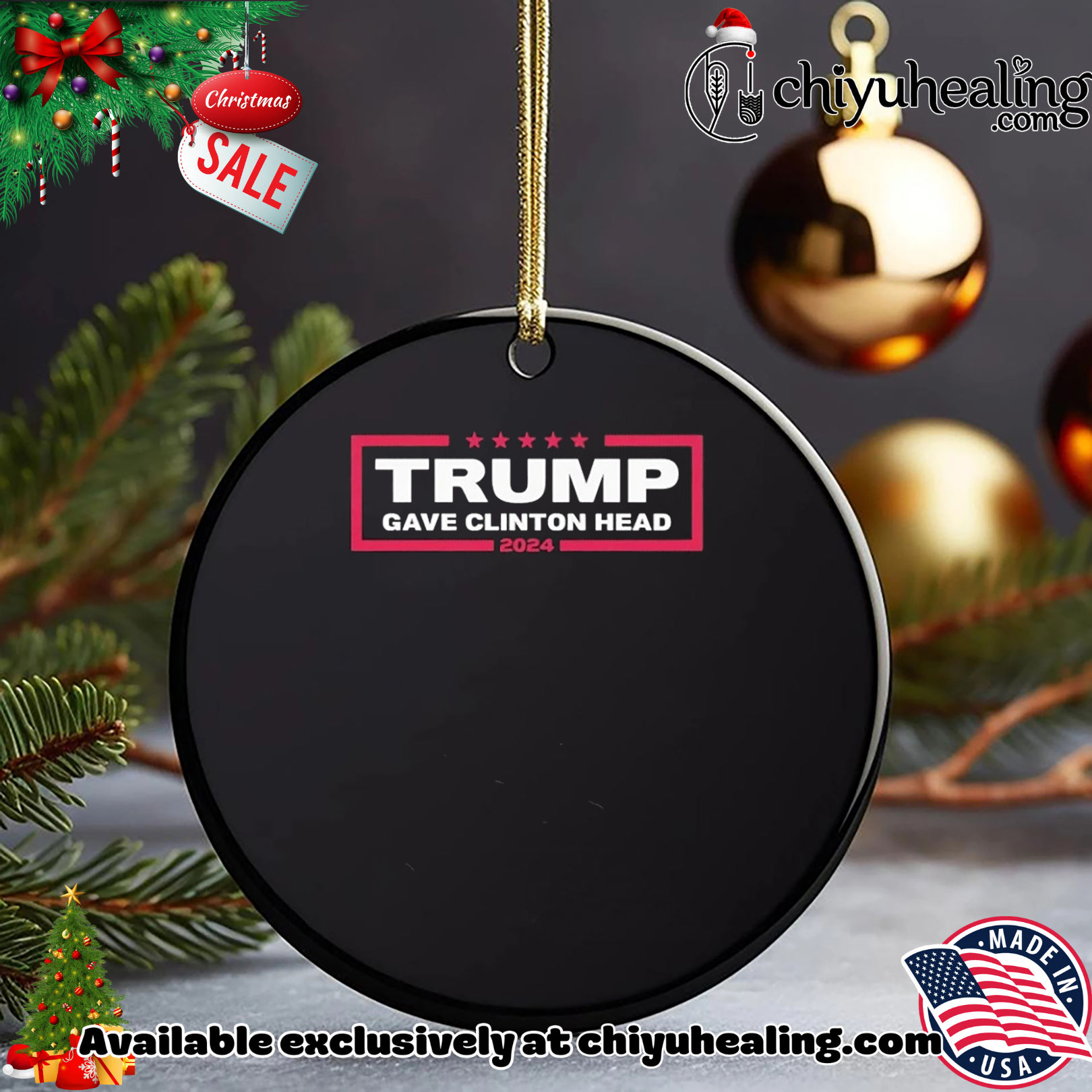 Trump Gave Clinton Head 2024 shirt, Hoodie, Sweatshirt, Poster Canvas, Mug, Ornaments 5 Trump Gave Clinton Head 2024 shirt, Hoodie, Sweatshirt, Poster Canvas, Mug, Ornaments