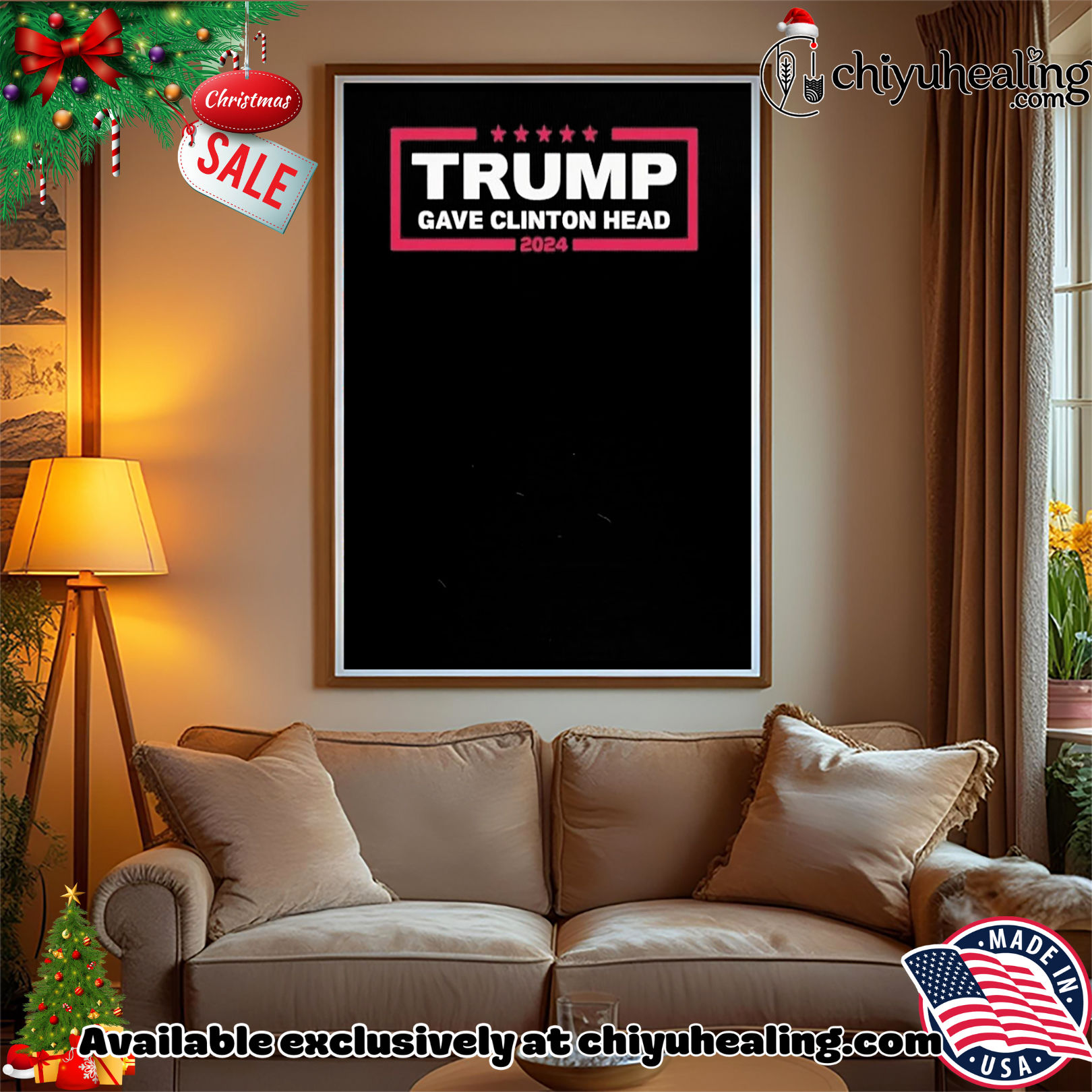 Trump Gave Clinton Head 2024 shirt, Hoodie, Sweatshirt, Poster Canvas, Mug, Ornaments Trump Gave Clinton Head 2024 shirt, Hoodie, Sweatshirt, Poster Canvas, Mug, Ornaments