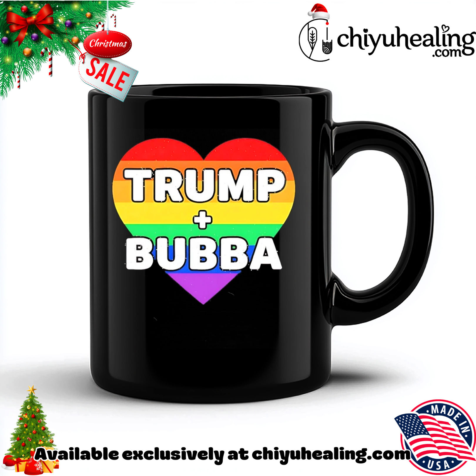 Trump Loves Bubba Clinton rainbow shirt, Hoodie, Sweatshirt, Poster Canvas, Mug, Ornaments 6 Trump Loves Bubba Clinton rainbow shirt, Hoodie, Sweatshirt, Poster Canvas, Mug, Ornaments