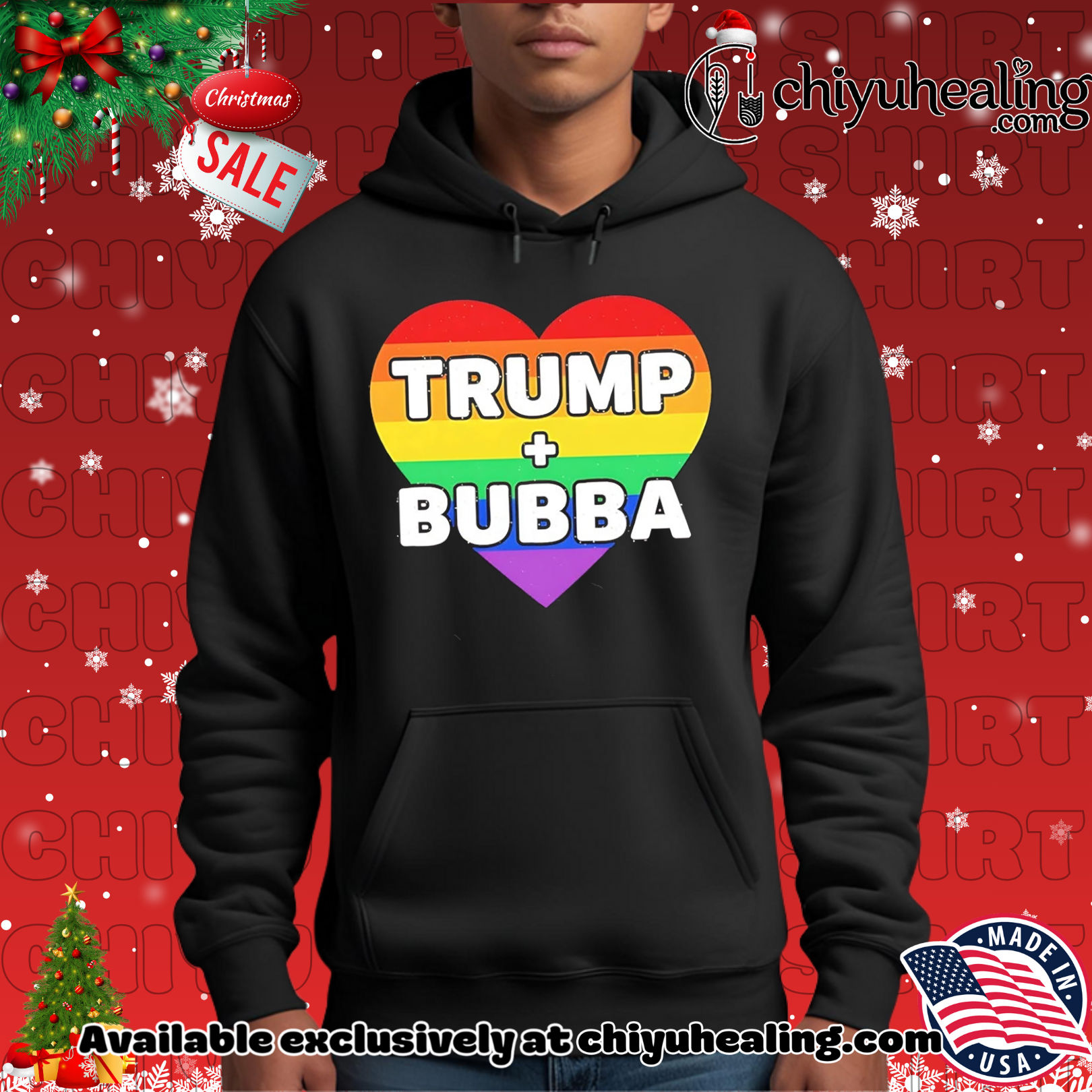 Trump Loves Bubba Clinton rainbow shirt, Hoodie, Sweatshirt, Poster Canvas, Mug, Ornaments 2 Trump Loves Bubba Clinton rainbow shirt, Hoodie, Sweatshirt, Poster Canvas, Mug, Ornaments