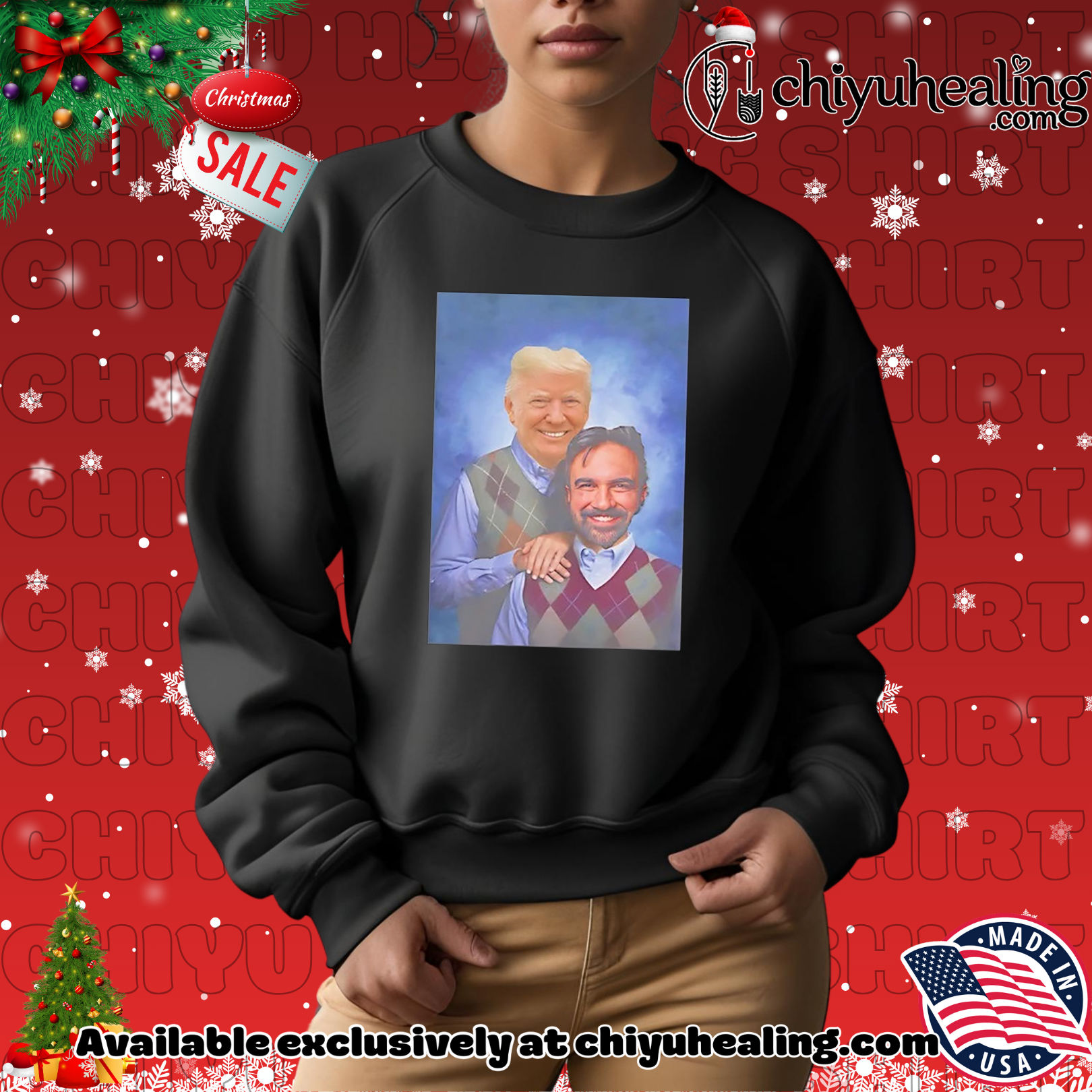Trump Mamdani Step Brothers Christmas ornament, Hoodie, Sweatshirt, Poster Canvas, Mug, Ornaments 2 Trump Mamdani Step Brothers Christmas ornament, Hoodie, Sweatshirt, Poster Canvas, Mug, Ornaments