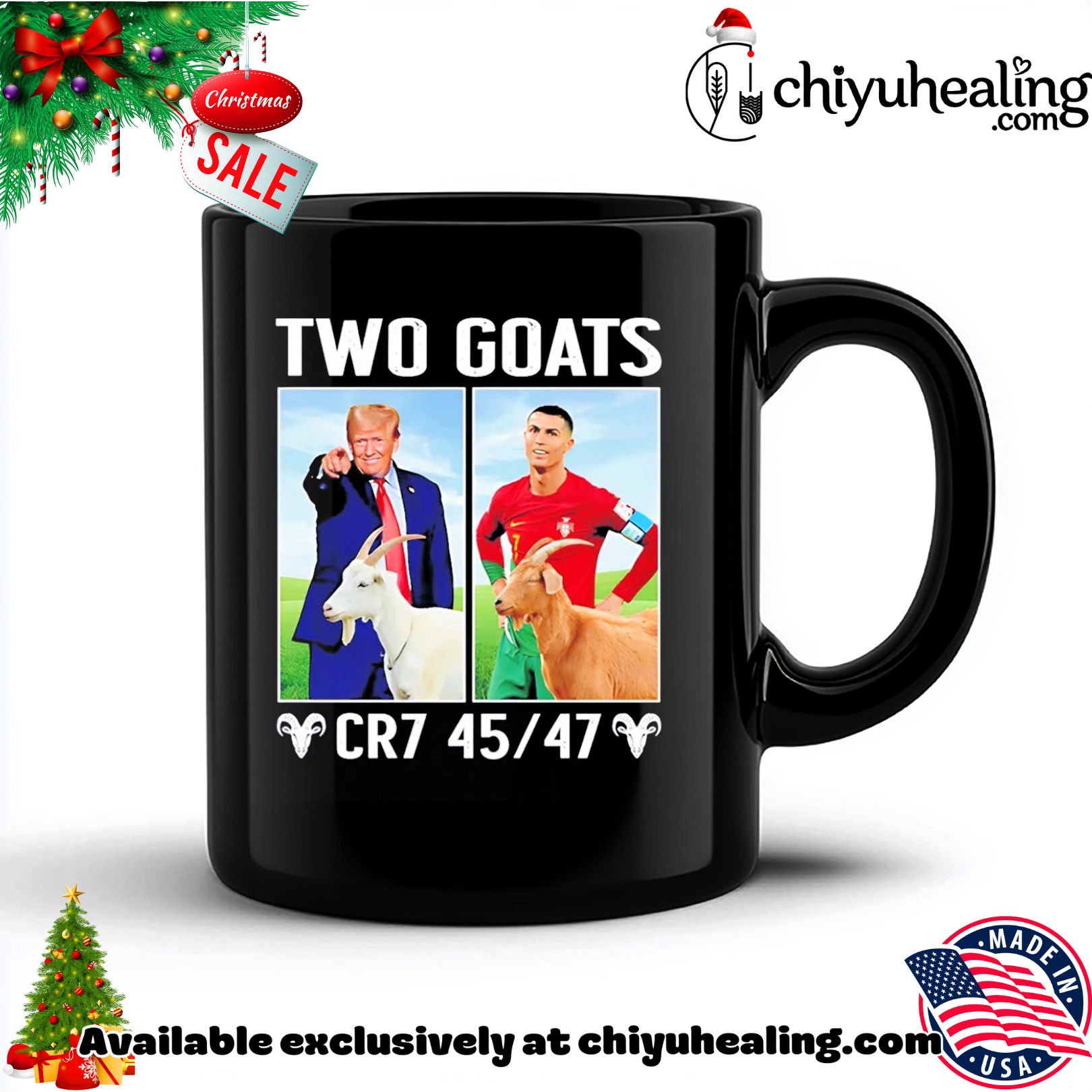 Trump Ronaldo CR7 Two Goats MAGA CR7 45 47 shirt, Hoodie, Sweatshirt, Poster Canvas, Mug, Ornaments 5 Trump Ronaldo CR7 Two Goats MAGA CR7 45 47 shirt, Hoodie, Sweatshirt, Poster Canvas, Mug, Ornaments