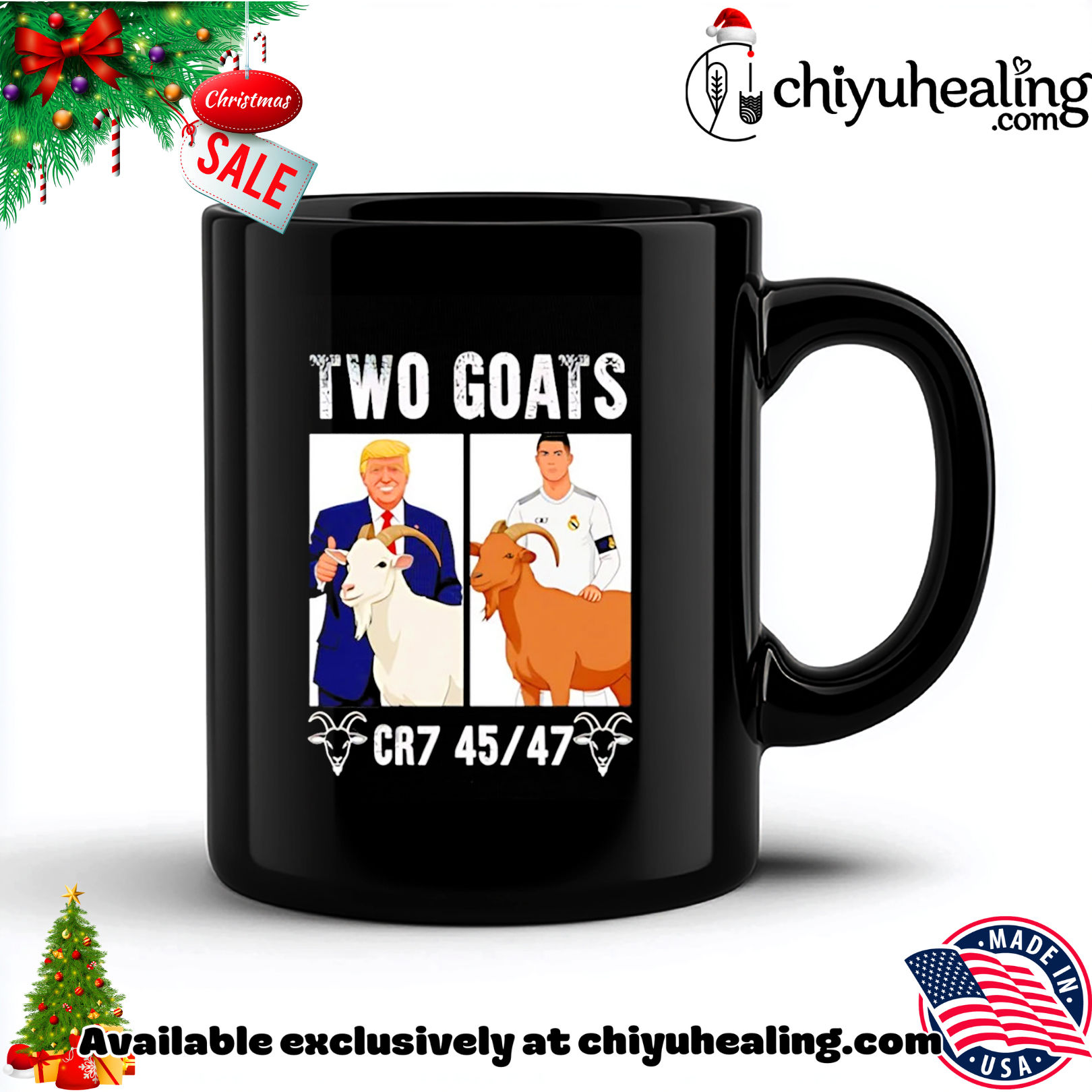 Trump Ronaldo Two Goats CR7 45 47 meme shirt, Hoodie, Sweatshirt, Poster Canvas, Mug, Ornaments 6 Trump Ronaldo Two Goats CR7 45 47 meme shirt, Hoodie, Sweatshirt, Poster Canvas, Mug, Ornaments