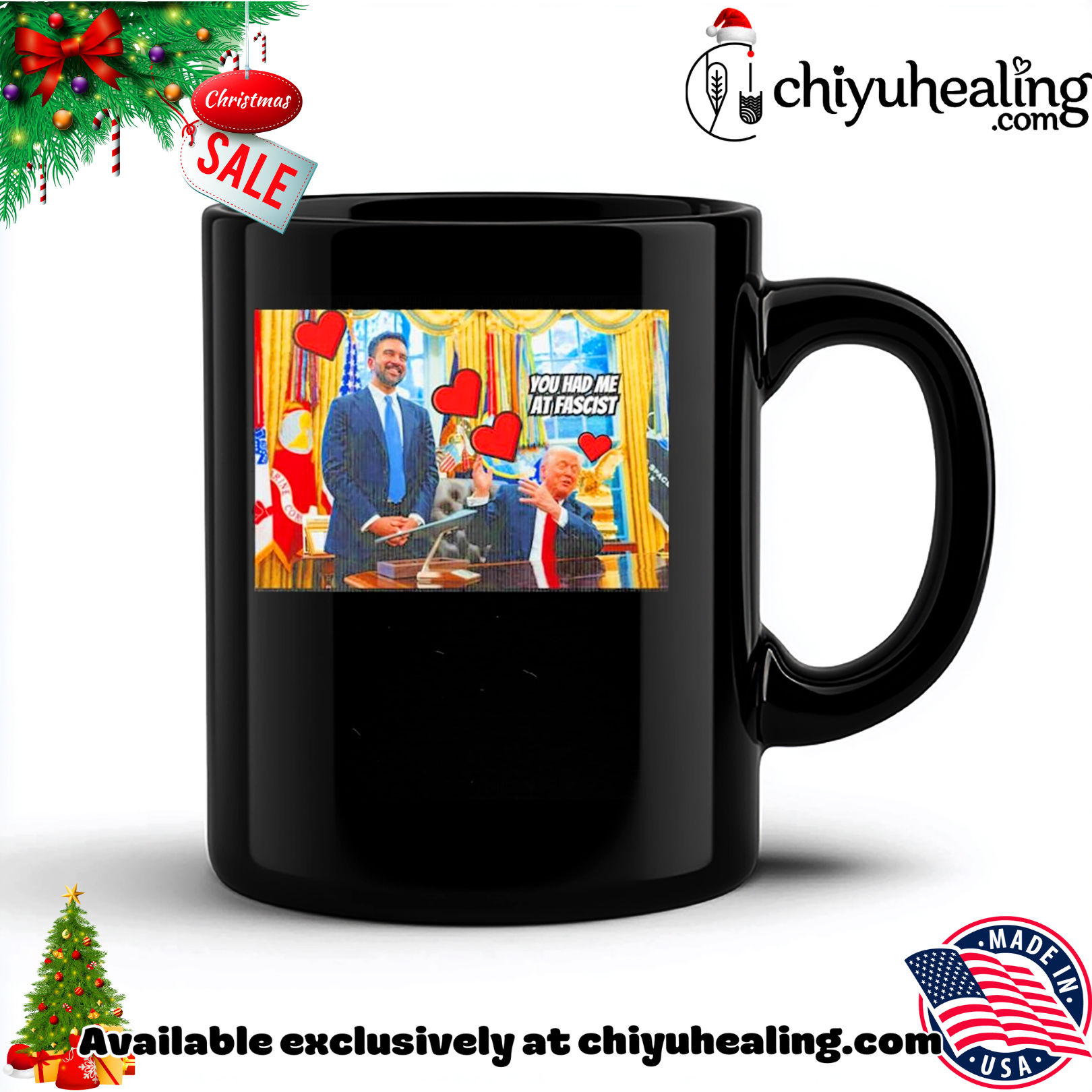 Trump Zohran Lovefest you had me at fascist shirt, Hoodie, Sweatshirt, Poster Canvas, Mug, Ornaments 6 Trump Zohran Lovefest you had me at fascist shirt, Hoodie, Sweatshirt, Poster Canvas, Mug, Ornaments