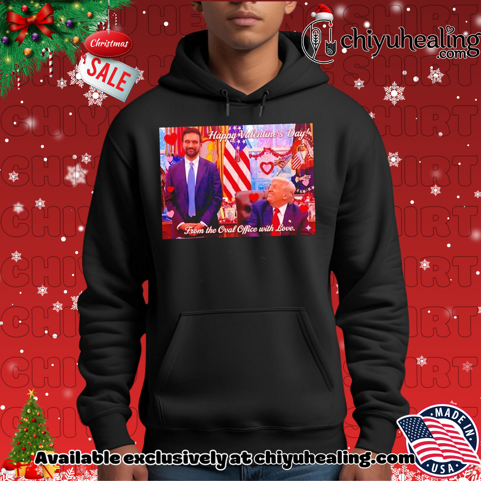 Trump Zohran Mamdani from the Oval Office with Love shirt, Hoodie, Sweatshirt, Poster Canvas, Mug, Ornaments 2 Trump Zohran Mamdani from the Oval Office with Love shirt, Hoodie, Sweatshirt, Poster Canvas, Mug, Ornaments